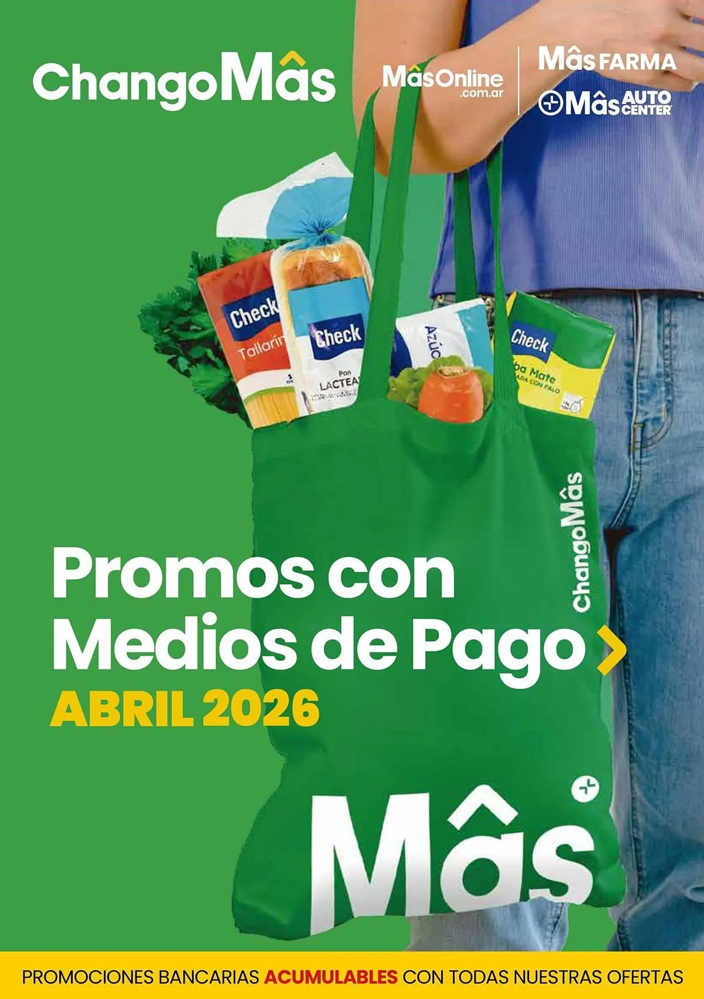 Ofertas de Catálogo Changomas 7 de abril al 30 de abril 2026 - Página 1 del catálogo
