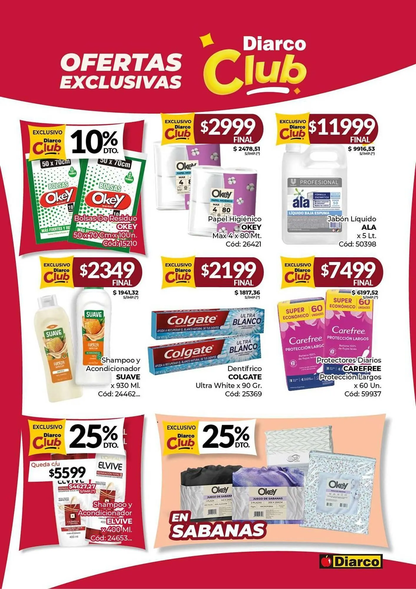 Ofertas de Catálogo Diarco 2 de junio al 6 de junio 2025 - Página 7 del catálogo