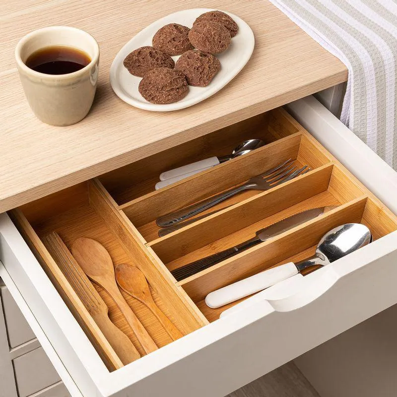Organizador de Cubiertos Bamboo