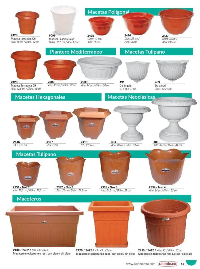 Ofertas de Colombrano Catálogo 23 de enero al 31 de diciembre 2024 - Página 65 del catálogo