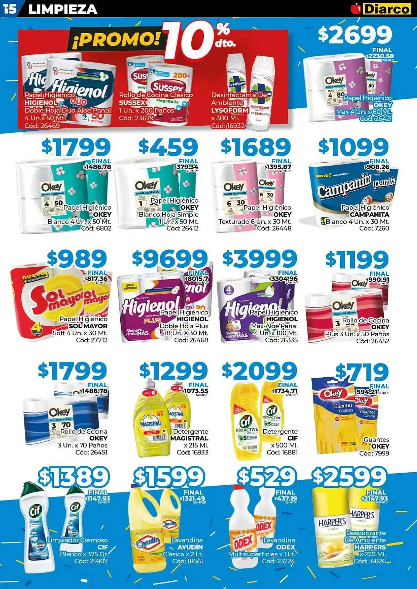 Ofertas de Catálogo Diarco 26 de mayo al 31 de mayo 2025 - Página 35 del catálogo