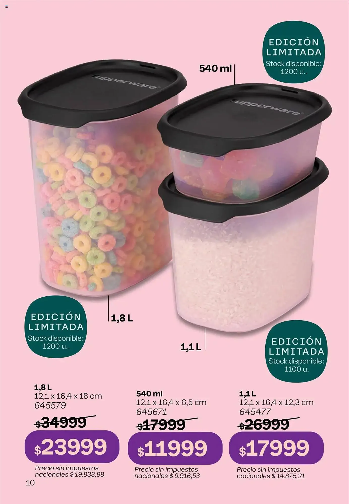 Ofertas de Catálogo Tupperware 16 de junio al 10 de julio 2025 - Página 11 del catálogo