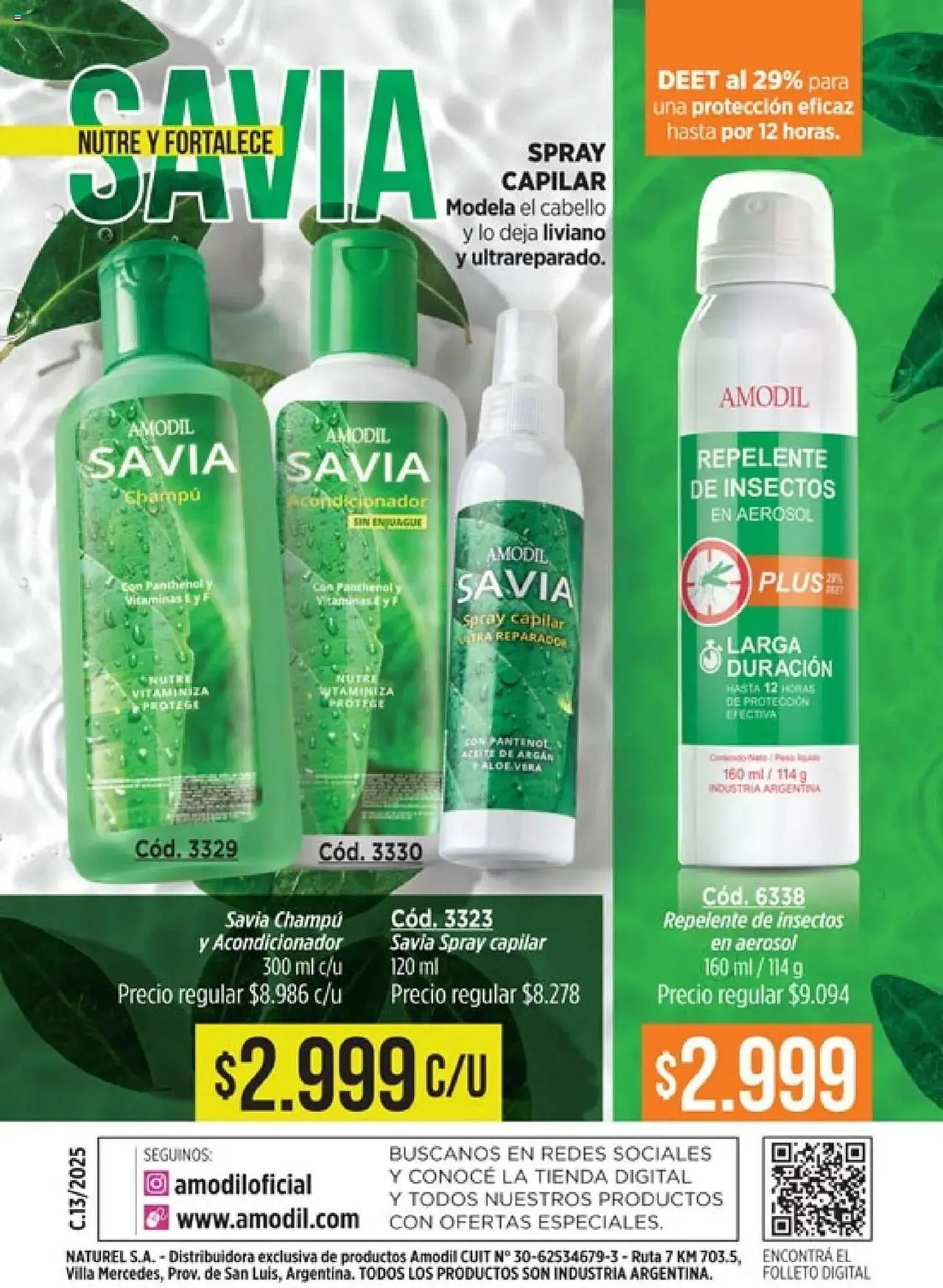 Ofertas de Catálogo Amodil 18 de julio al 31 de julio 2025 - Página 164 del catálogo