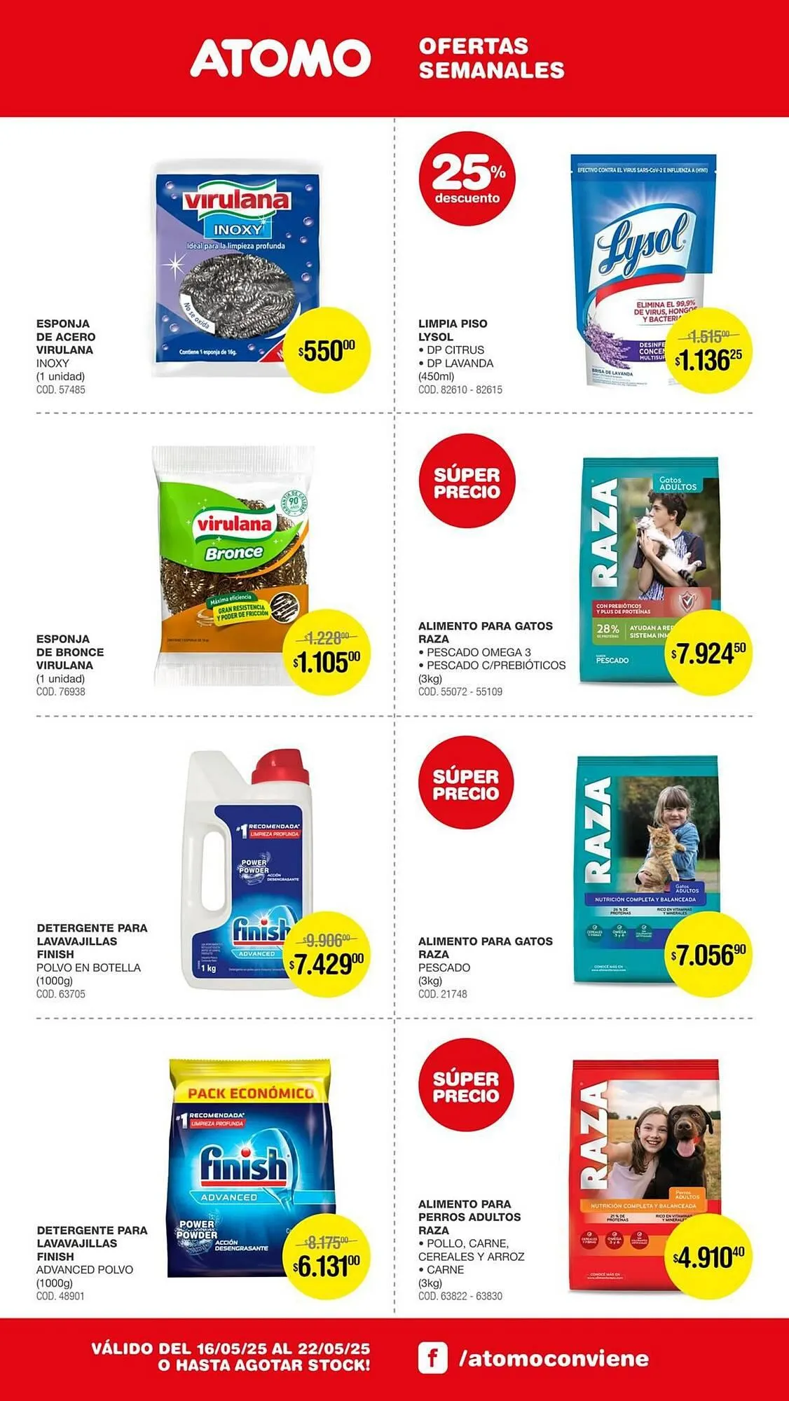 Ofertas de Catálogo Atomo Conviene 16 de mayo al 22 de mayo 2025 - Página 21 del catálogo