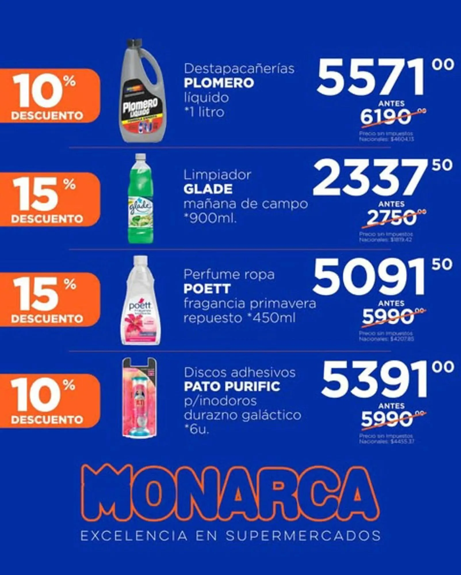 Ofertas de Catálogo Supermercados Monarca 8 de septiembre al 2 de octubre 2025 - Página 9 del catálogo