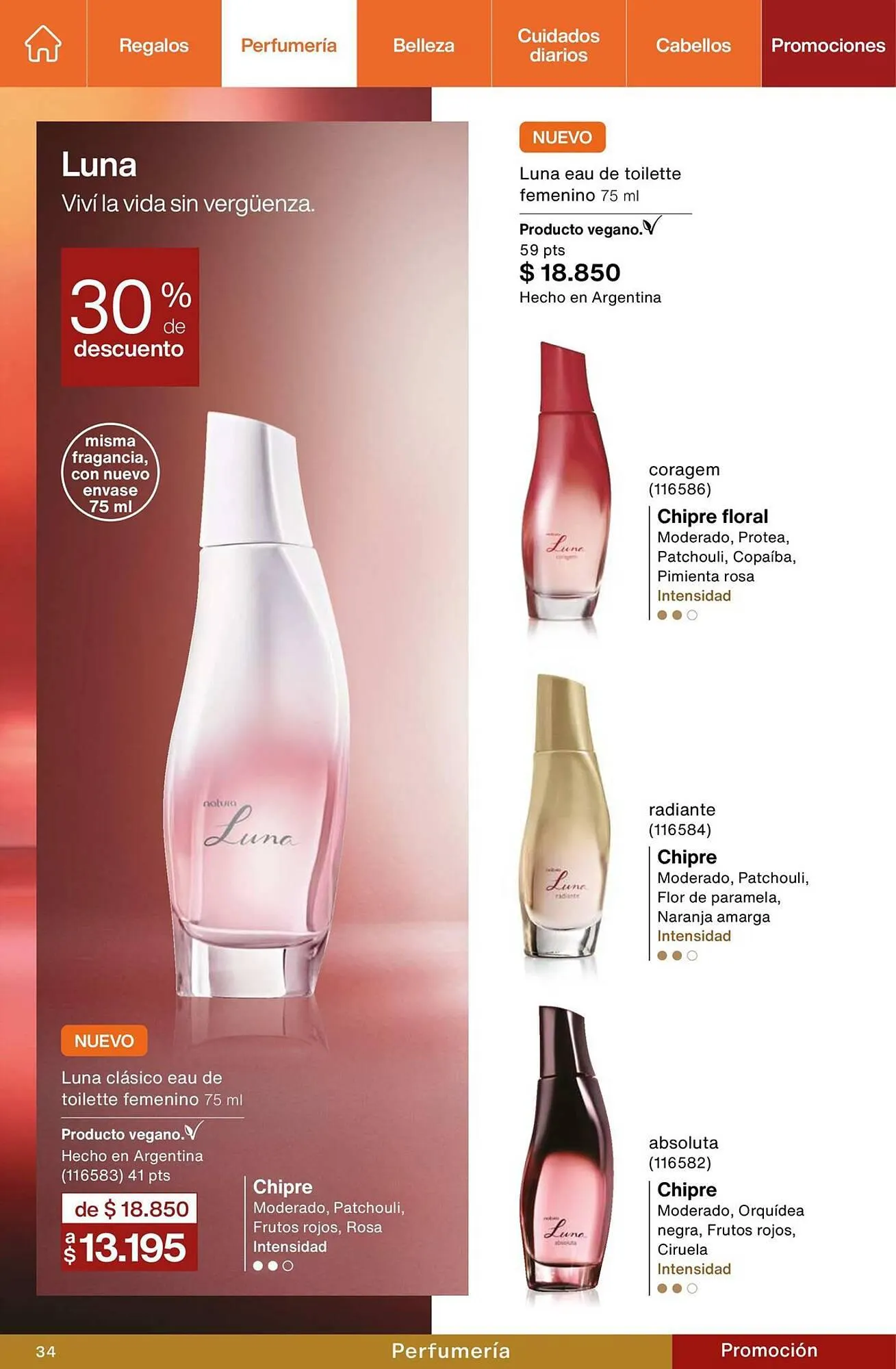 Ofertas de Catálogo Natura 27 de septiembre al 31 de octubre 2023 - Página 34 del catálogo