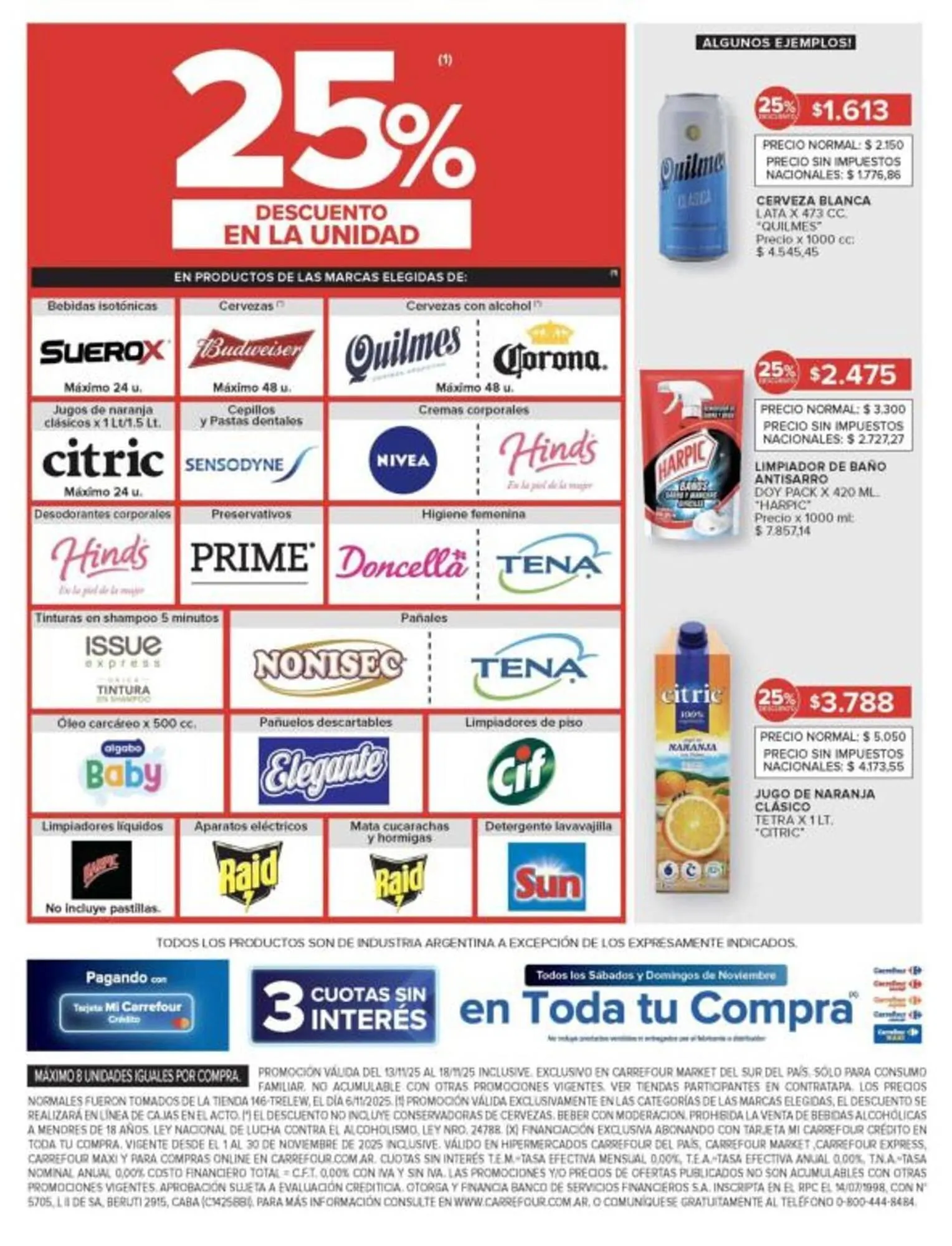 Ofertas de Folleto Carrefour Market 13 de noviembre al 19 de noviembre 2025 - Página 8 del catálogo