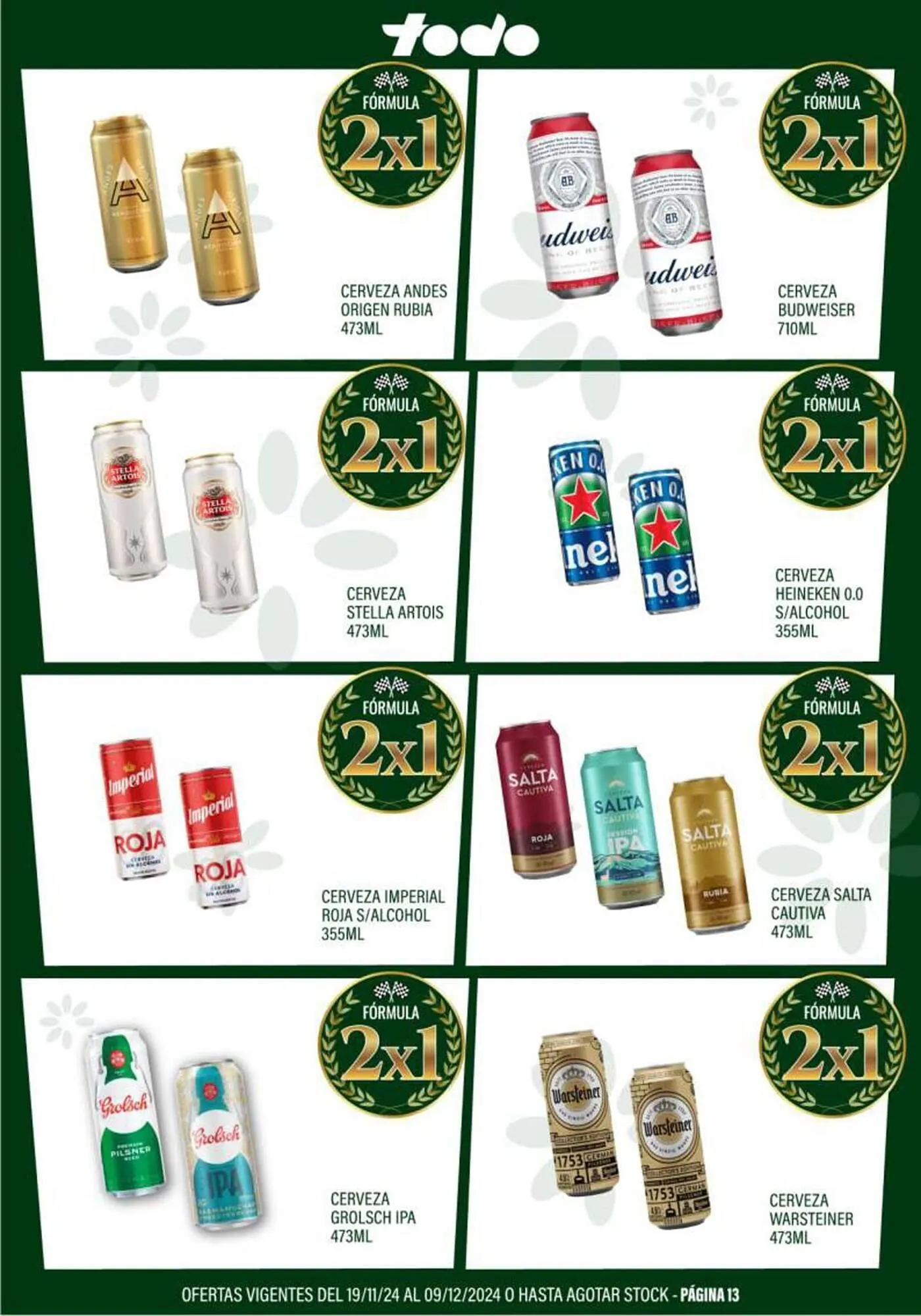 Ofertas de Catálogo Supermercados Todo 19 de noviembre al 9 de diciembre 2024 - Página 14 del catálogo