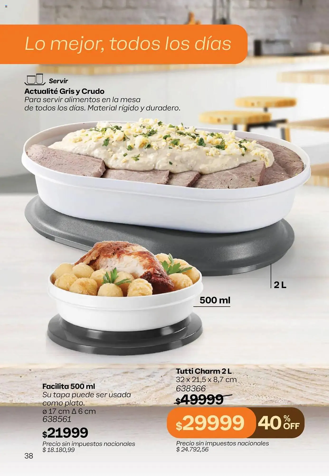Ofertas de Catálogo Tupperware 16 de junio al 10 de julio 2025 - Página 39 del catálogo