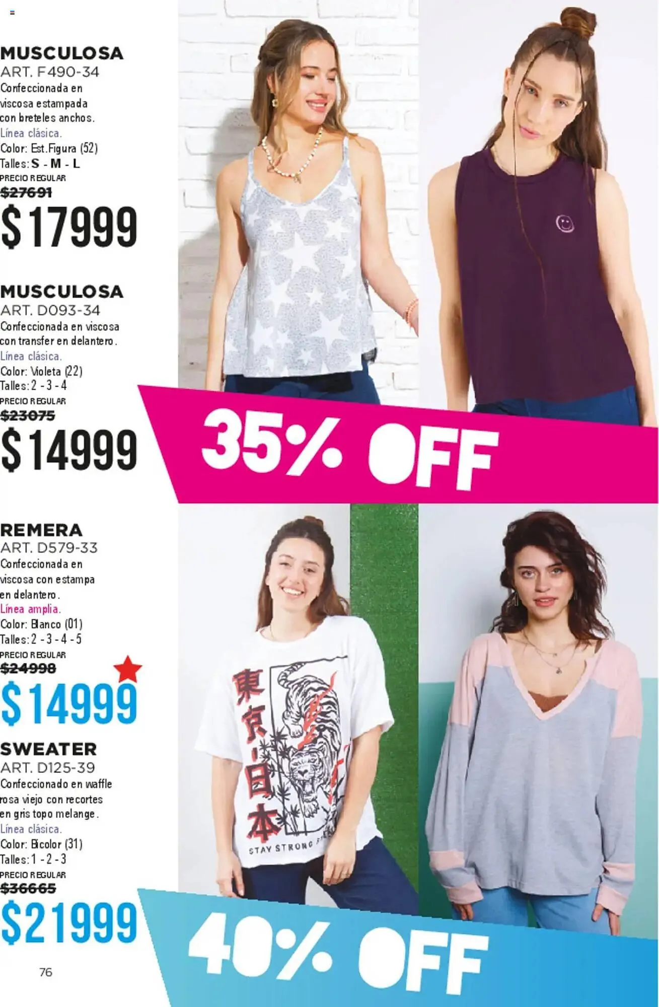 Ofertas de Catálogo Juana Bonita 7 de marzo al 3 de abril 2025 - Página 76 del catálogo