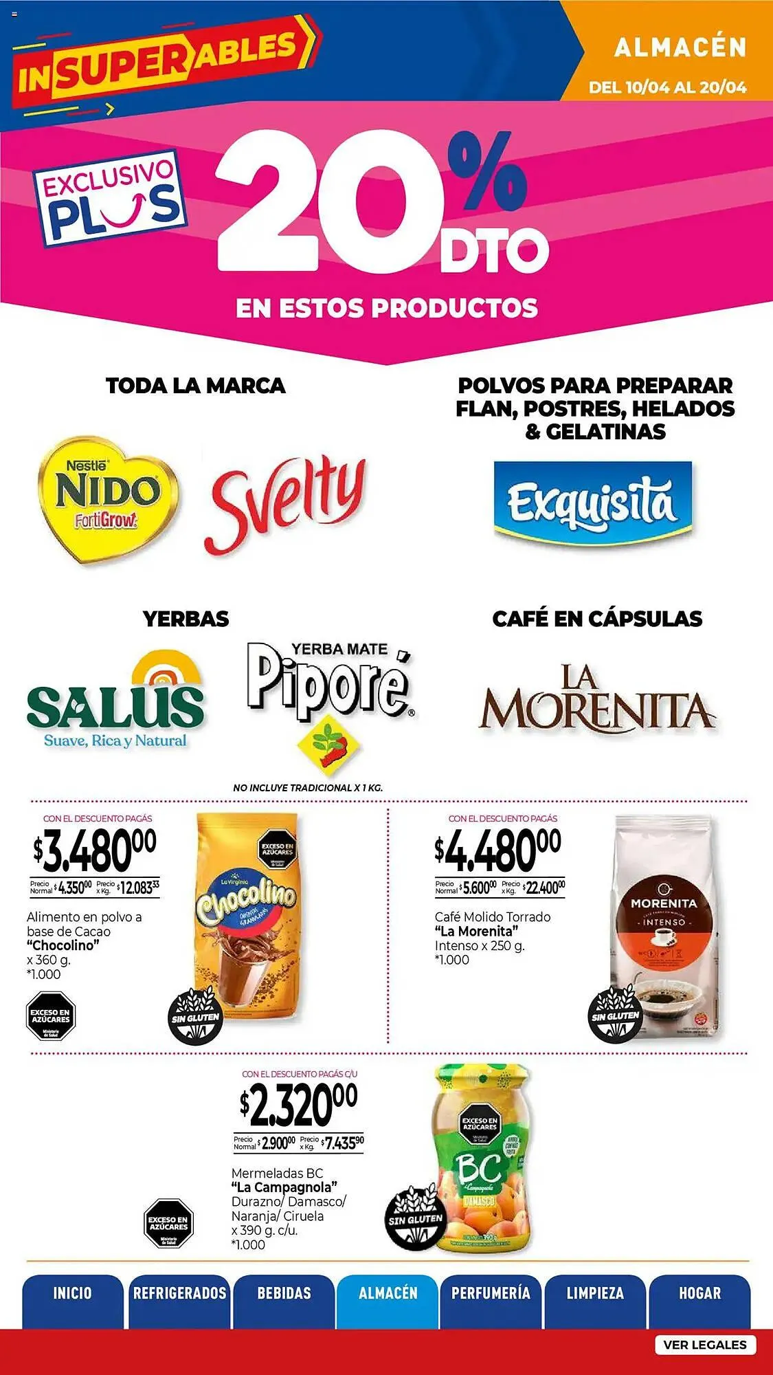 Ofertas de Catálogo La Anonima 10 de abril al 20 de abril 2025 - Página 60 del catálogo