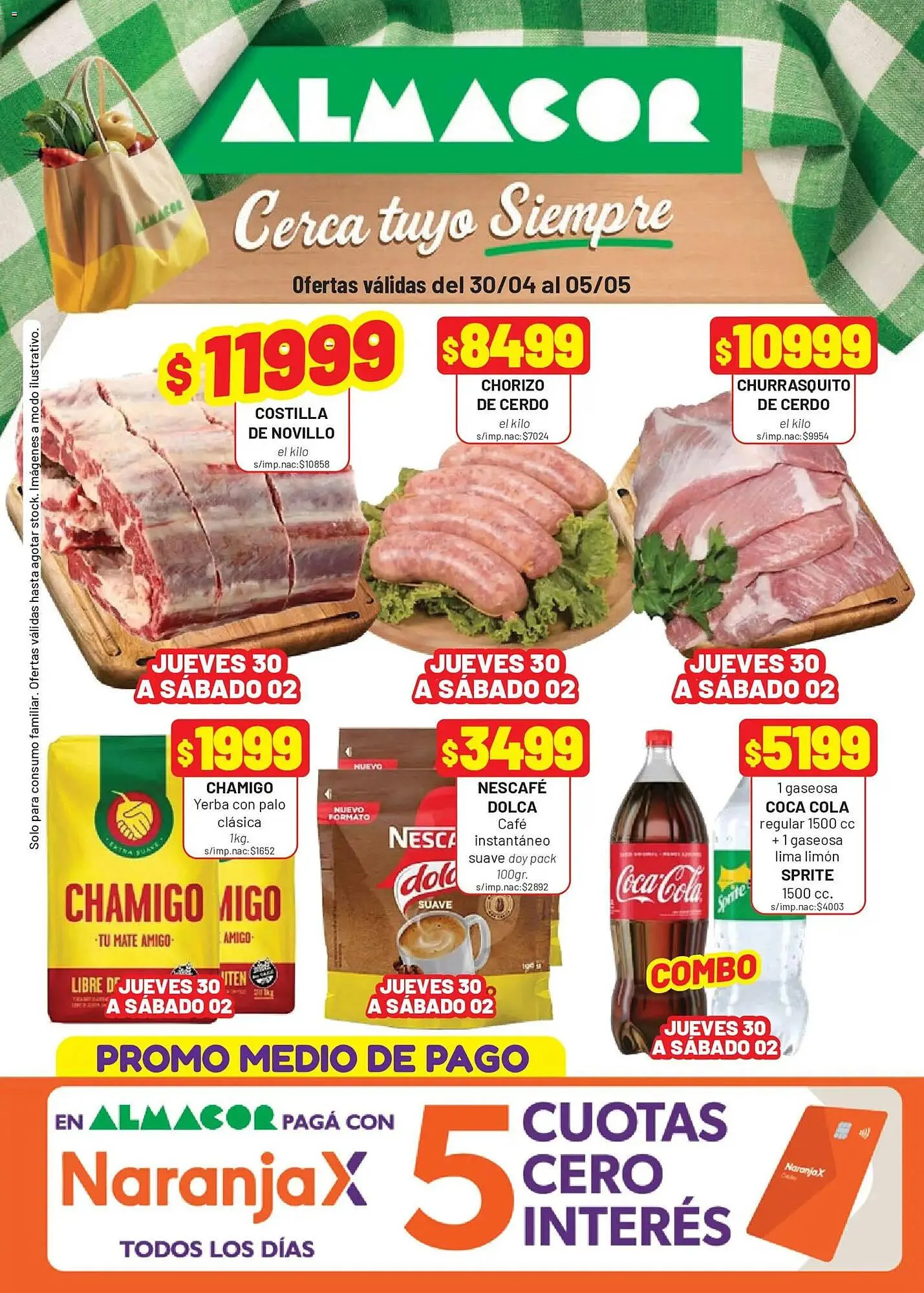 Ofertas de Catálogo Almacor 30 de abril al 5 de mayo 2026 - Página 1 del catálogo