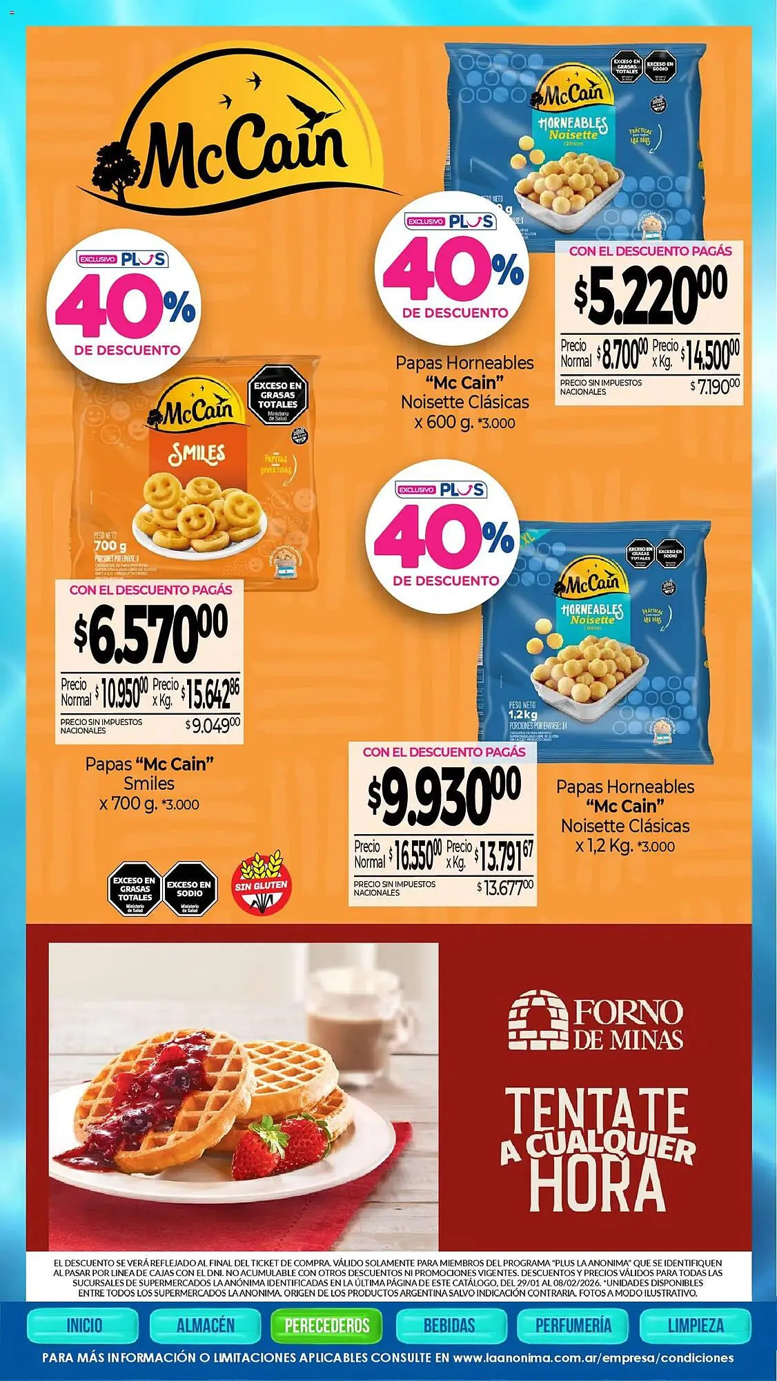 Ofertas de Catálogo La Anonima 29 de enero al 8 de febrero 2026 - Página 21 del catálogo