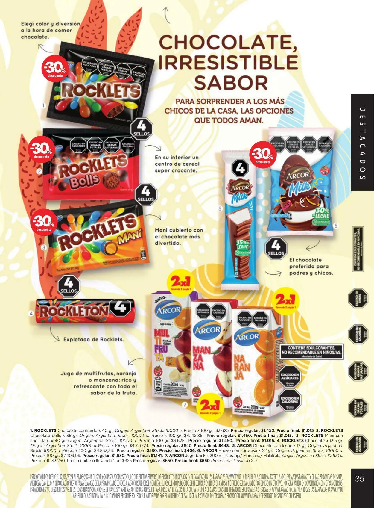 Ofertas de Farmacity 1 de agosto al 31 de agosto 2024 - Página 35 del catálogo