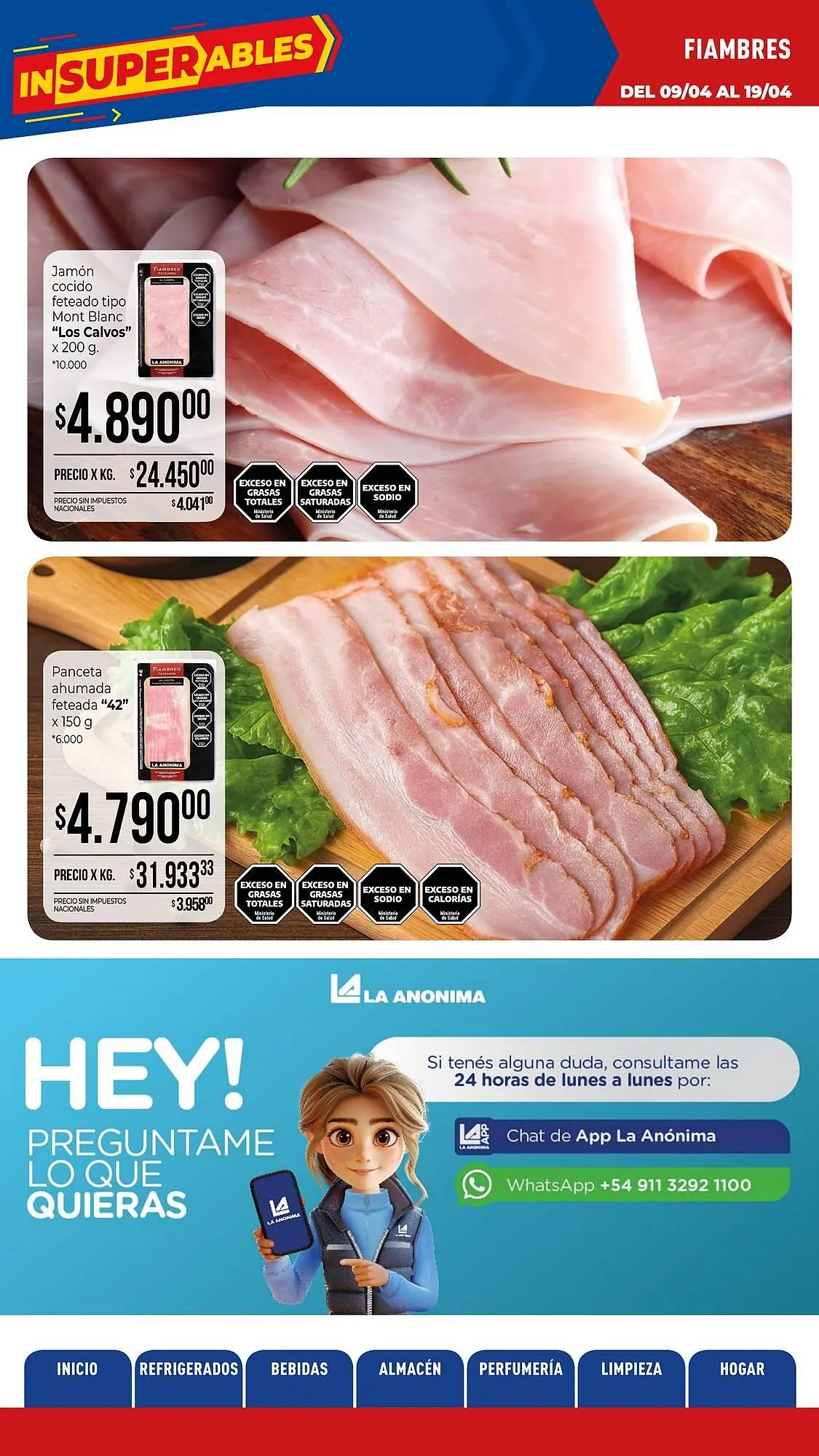 Ofertas de Catálogo La Anonima 10 de abril al 19 de abril 2026 - Página 10 del catálogo