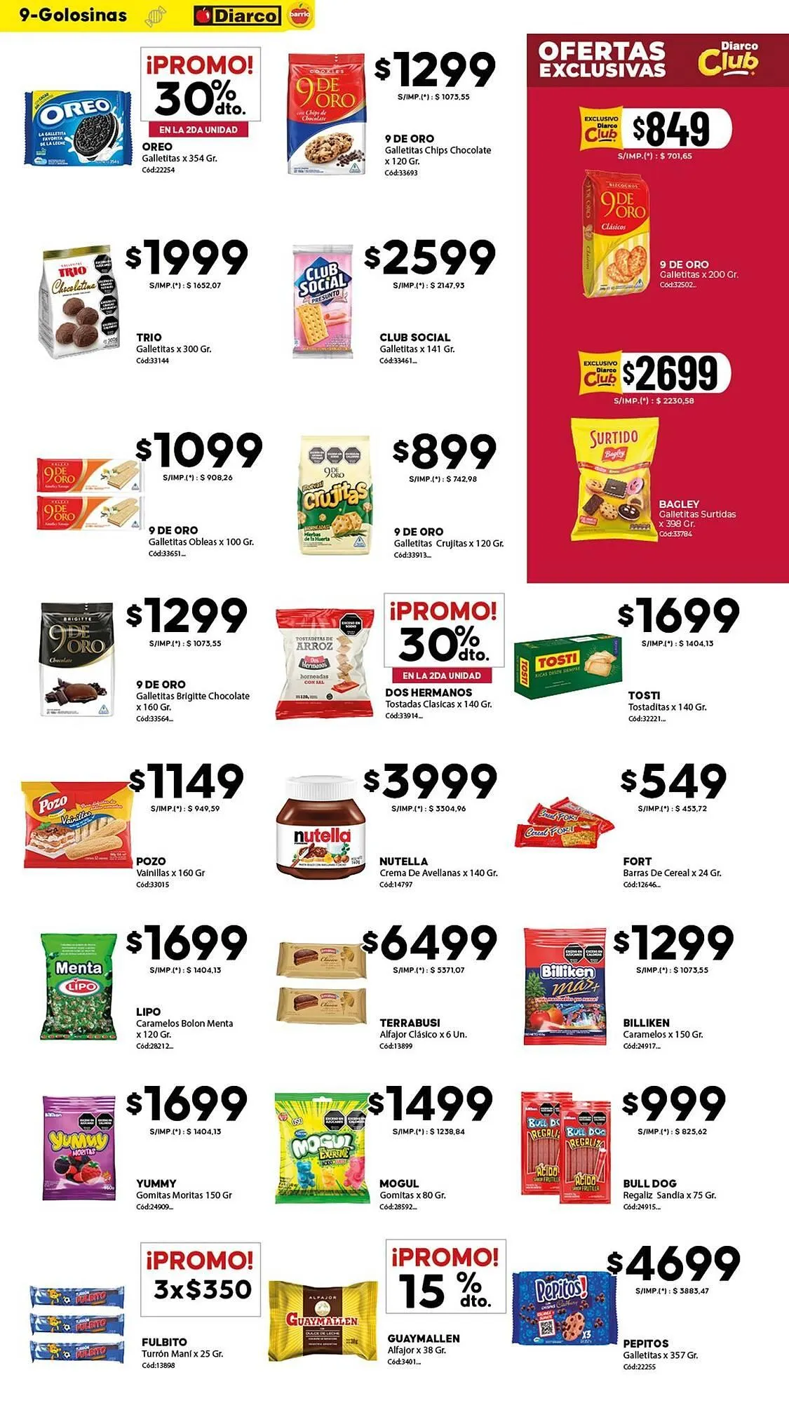 Ofertas de Catálogo Diarco 6 de abril al 10 de abril 2026 - Página 9 del catálogo