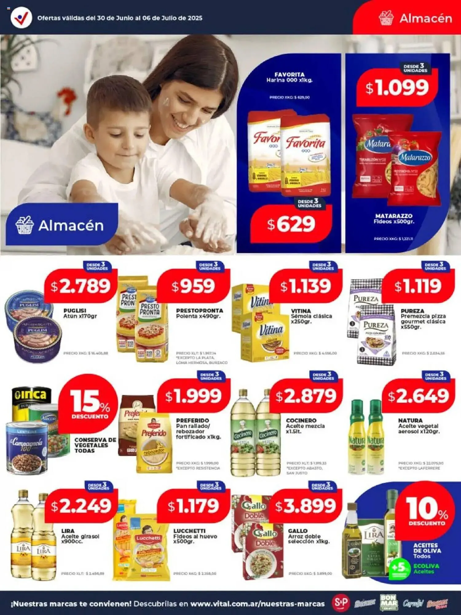 Ofertas de Catálogo Supermayorista Vital 30 de junio al 7 de julio 2025 - Página 13 del catálogo