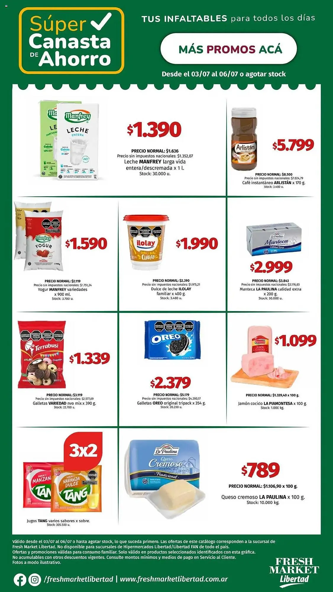Ofertas de Catálogo Hipermercado Libertad 3 de julio al 7 de julio 2025 - Página 3 del catálogo