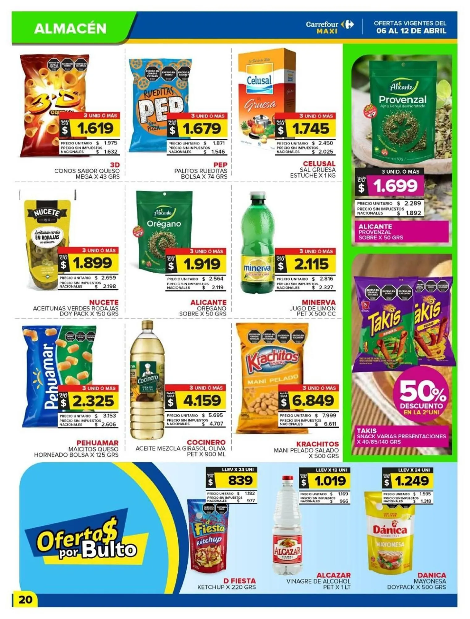 Ofertas de Folleto Carrefour Maxi 6 de abril al 12 de abril 2026 - Página 20 del catálogo