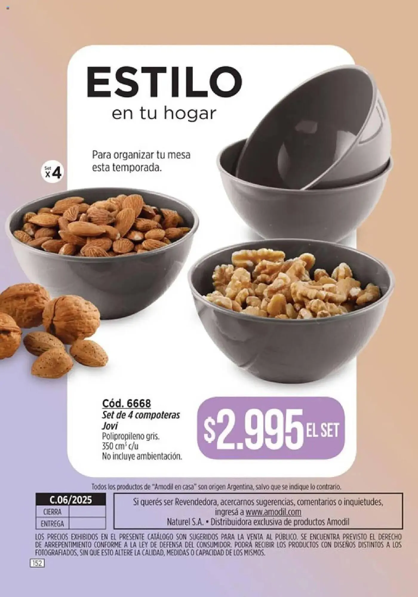 Ofertas de Catálogo Amodil 28 de febrero al 13 de marzo 2025 - Página 316 del catálogo