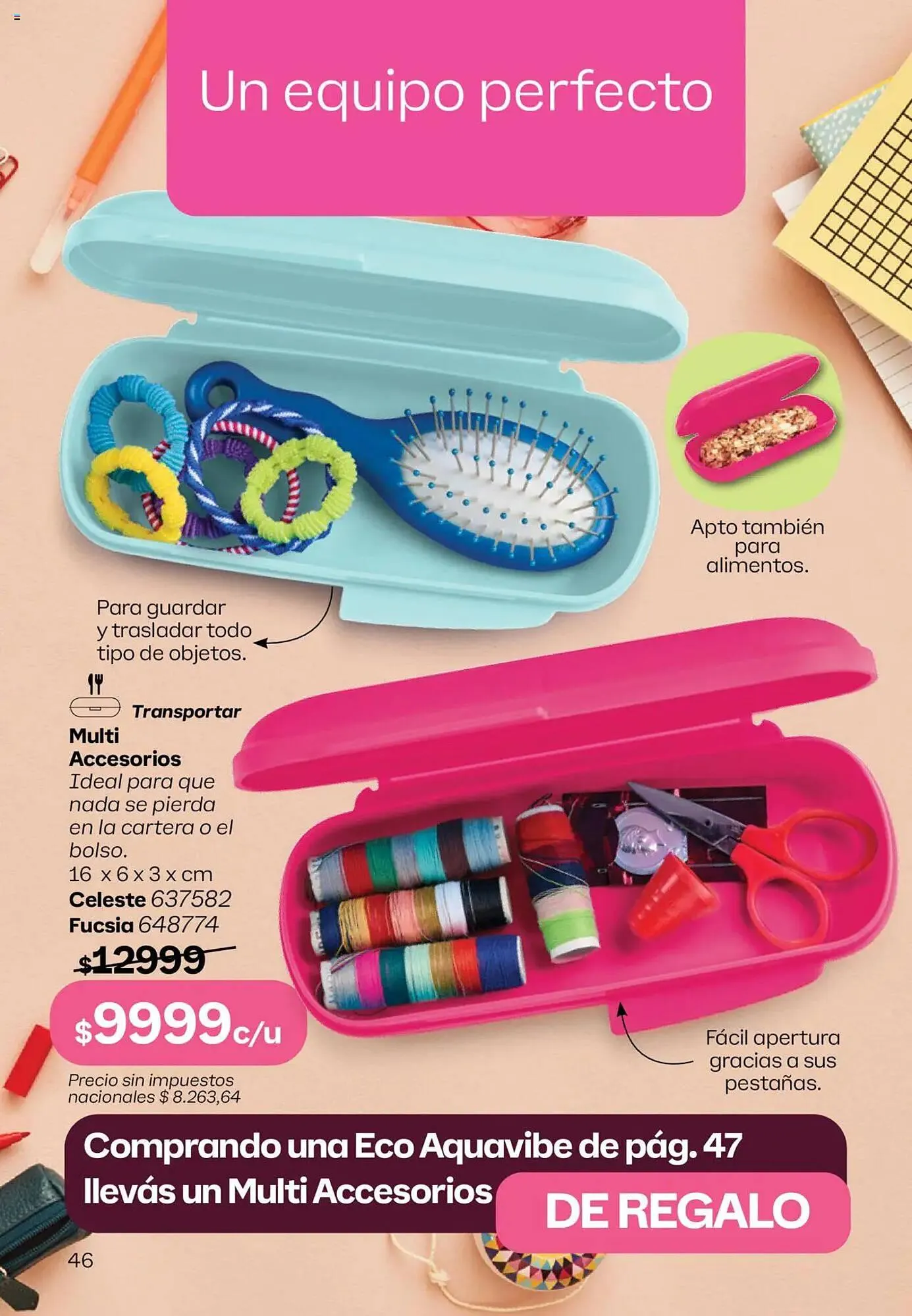 Ofertas de Catálogo Tupperware 23 de julio al 6 de agosto 2025 - Página 47 del catálogo