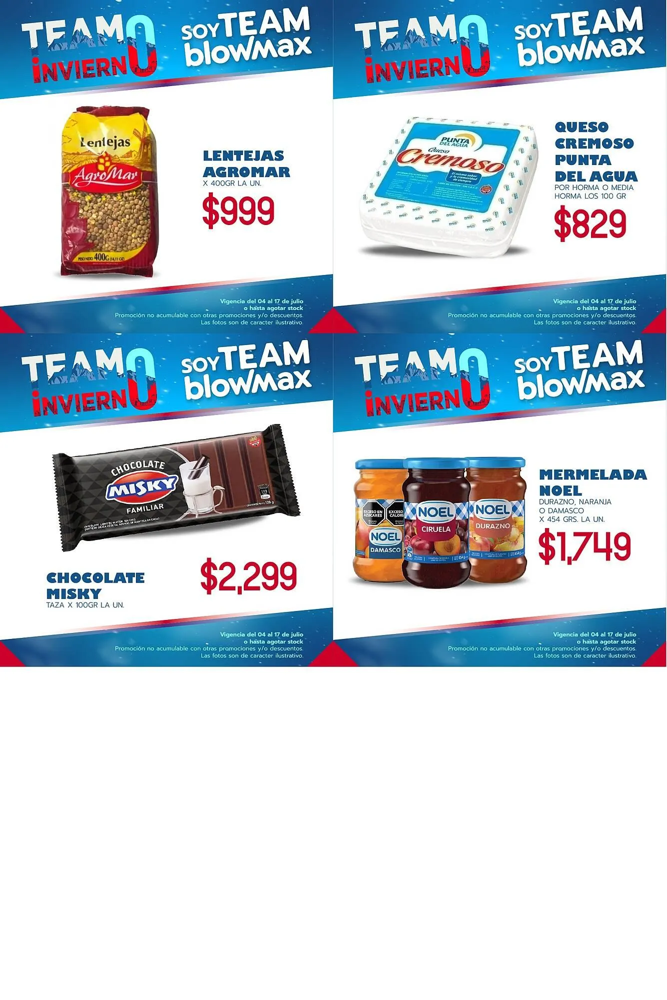 Ofertas de Catálogo Blow Max 4 de julio al 17 de julio 2025 - Página 7 del catálogo