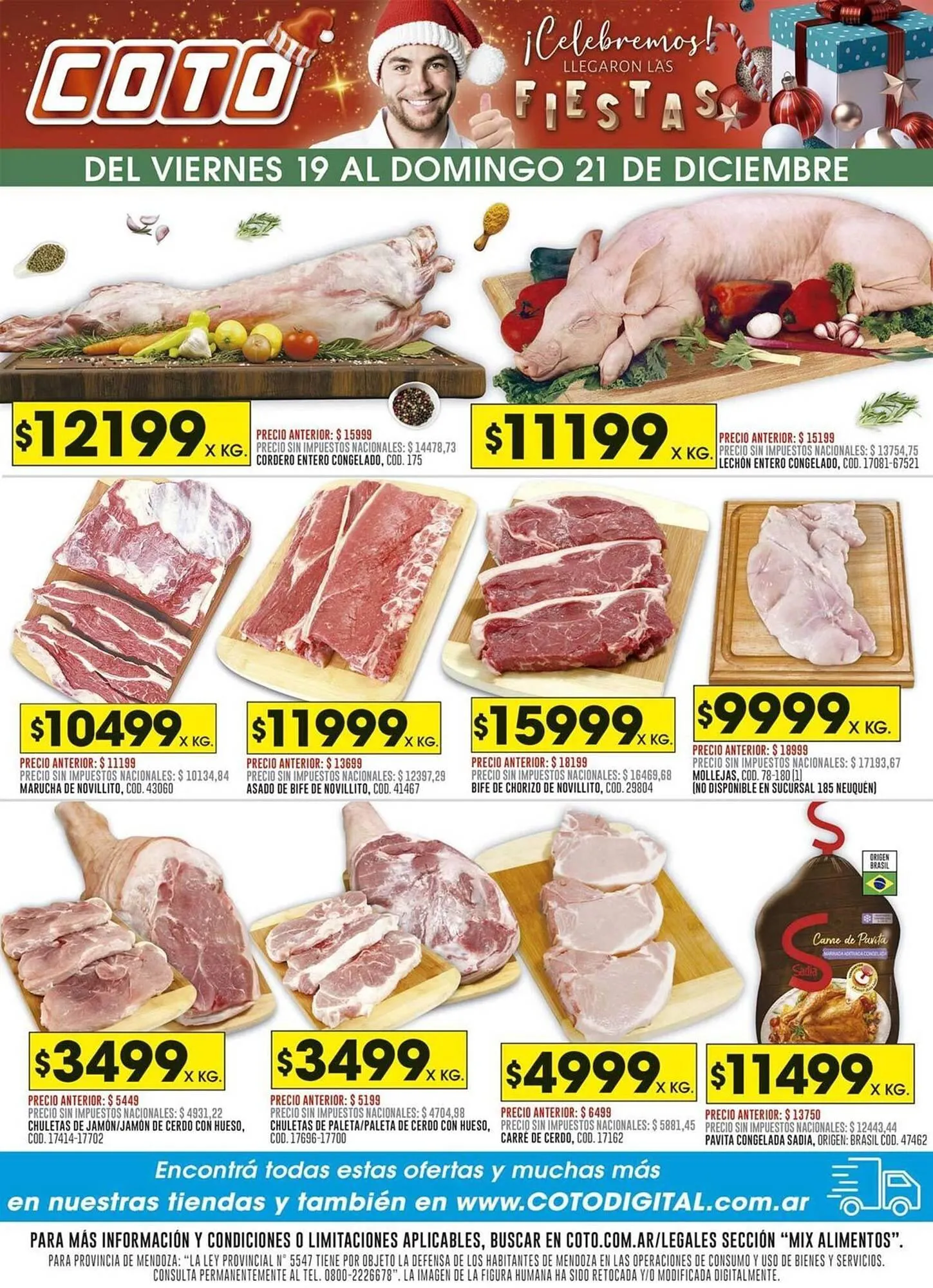 Ofertas de Catálogo Coto 19 de diciembre al 21 de diciembre 2025 - Página 1 del catálogo