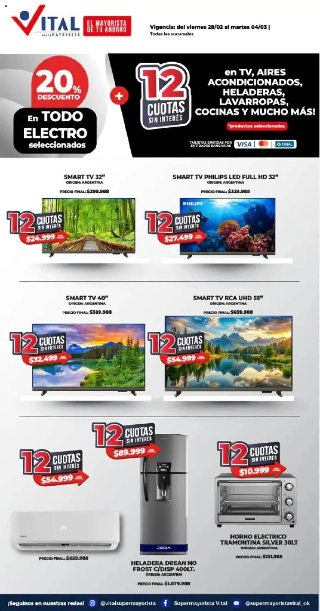 Ofertas de Catálogo Supermayorista Vital 28 de febrero al 4 de marzo 2025 - Página 4 del catálogo