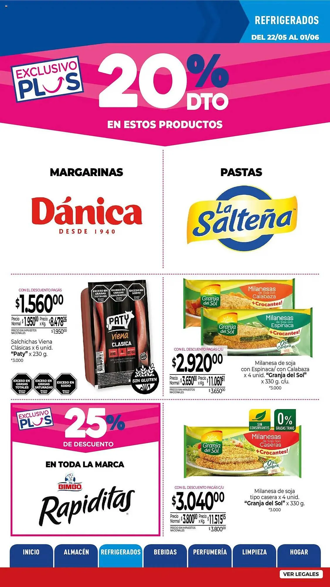 Ofertas de Catálogo La Anonima 22 de mayo al 2 de junio 2025 - Página 16 del catálogo