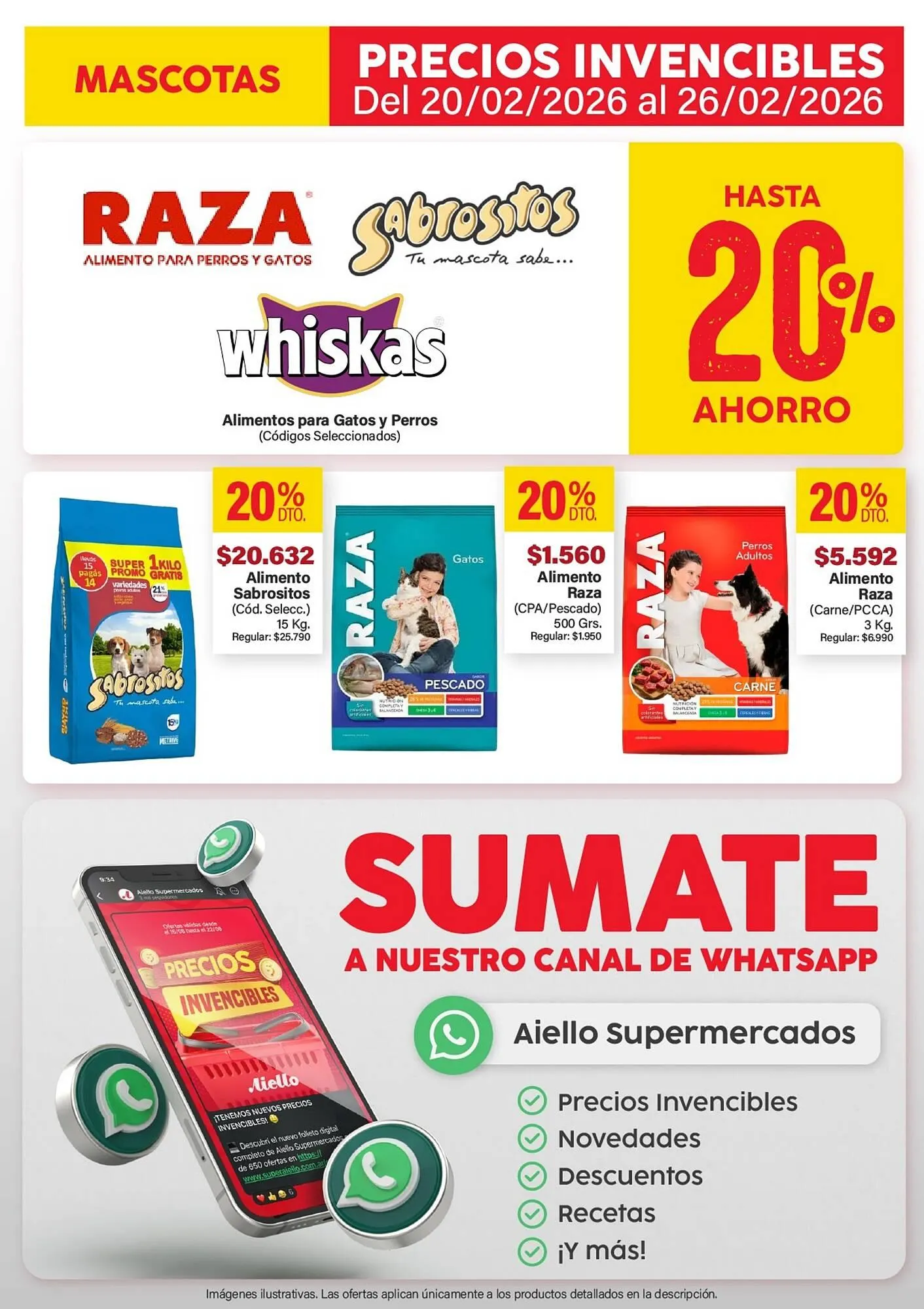 Ofertas de Catálogo Supermercados Aiello 20 de febrero al 22 de febrero 2026 - Página 10 del catálogo