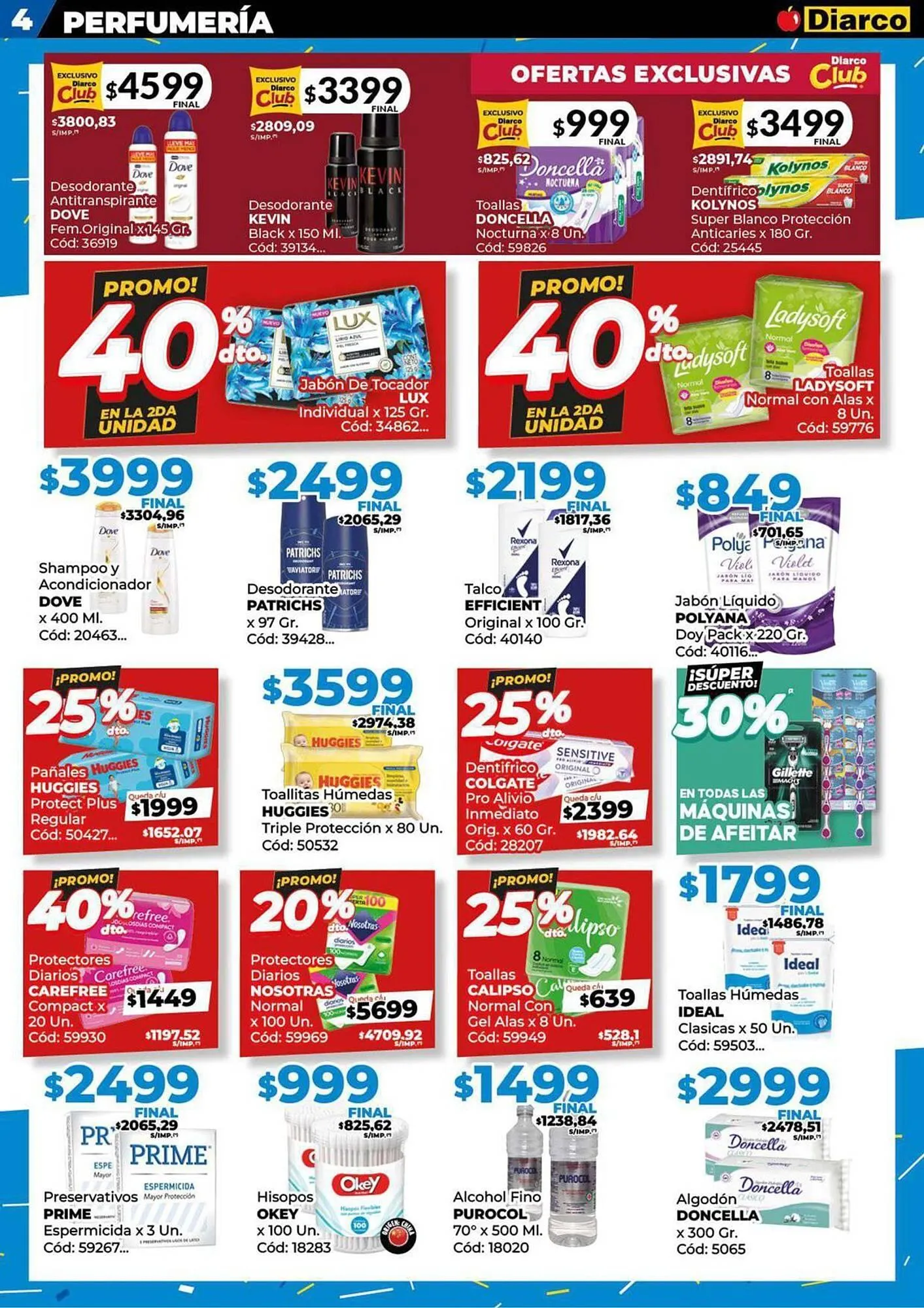 Ofertas de Catálogo Diarco 11 de agosto al 15 de agosto 2025 - Página 4 del catálogo