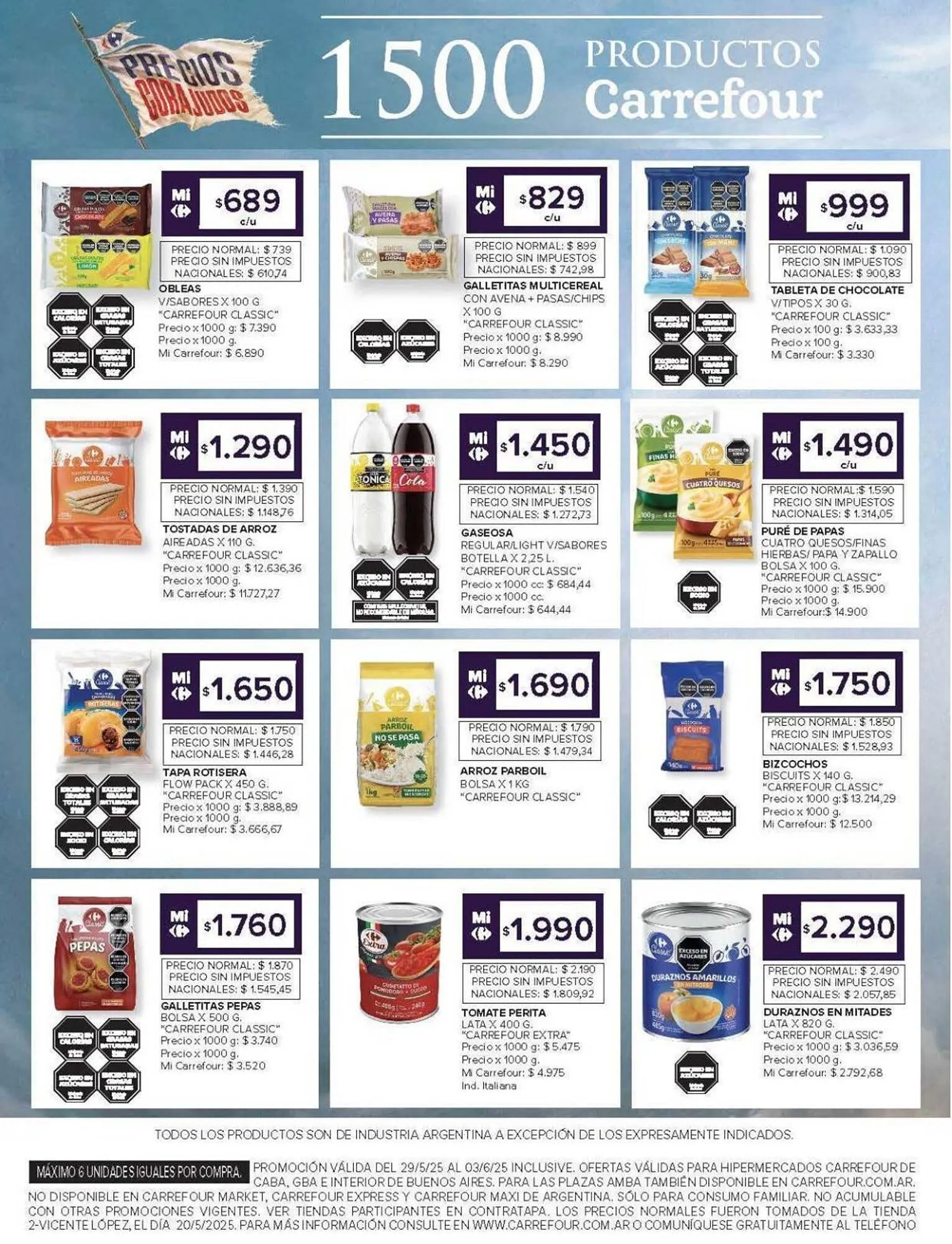 Ofertas de Catálogo Carrefour 30 de mayo al 30 de mayo 2025 - Página 8 del catálogo