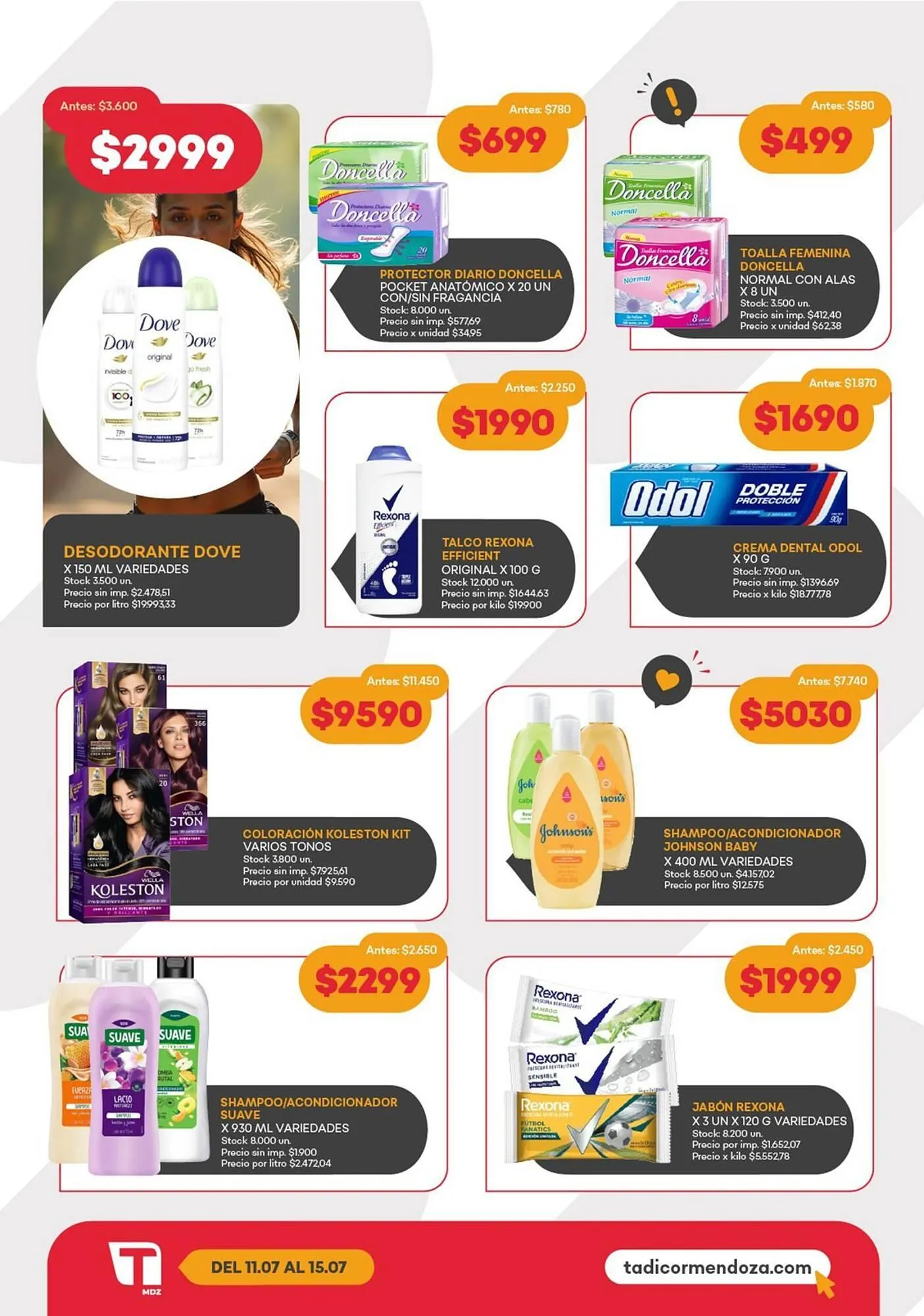 Ofertas de Catálogo Supermercados Tadicor 11 de julio al 15 de julio 2025 - Página 6 del catálogo