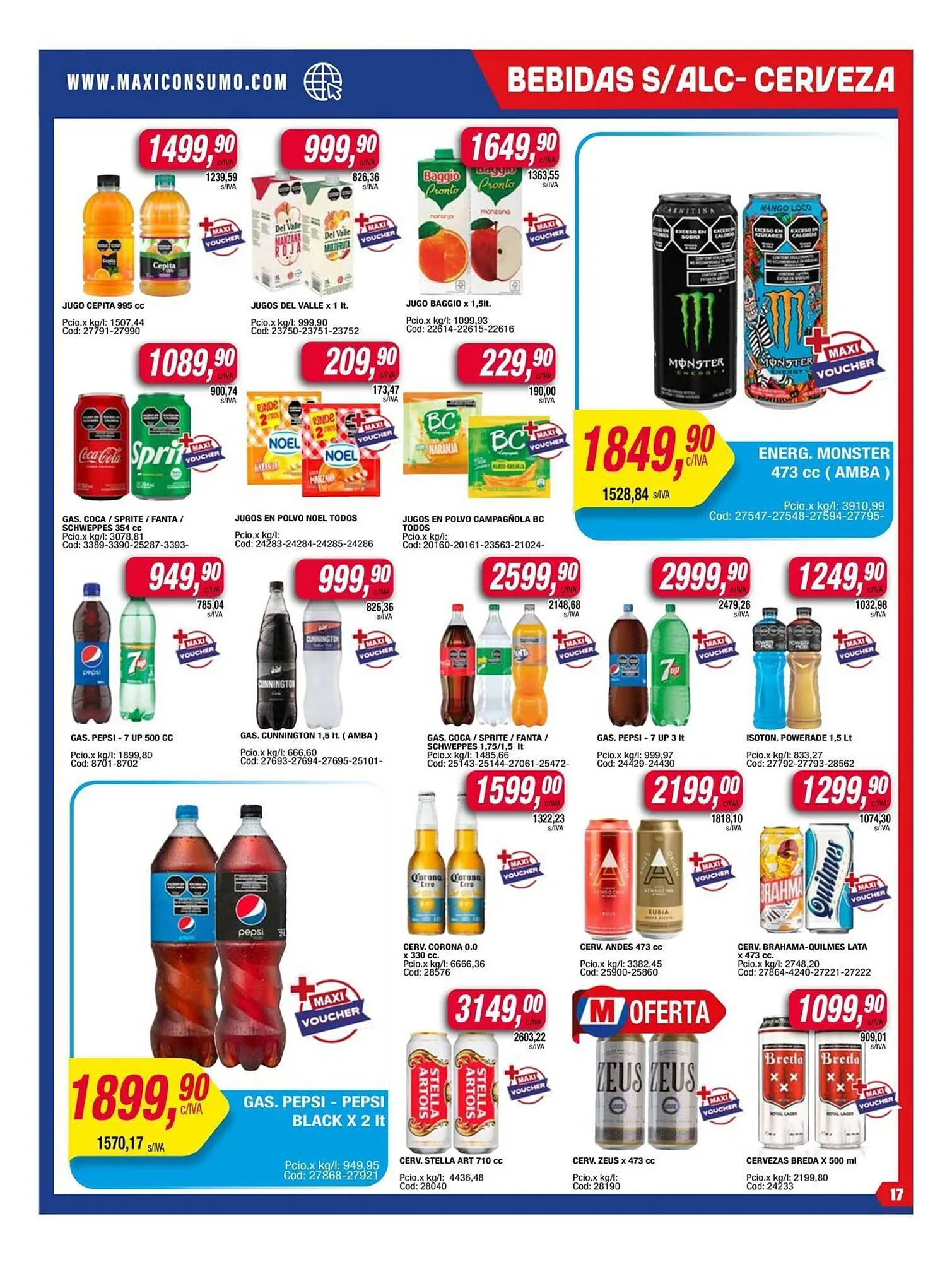 Ofertas de Catálogo Maxiconsumo 4 de agosto al 10 de agosto 2025 - Página 17 del catálogo