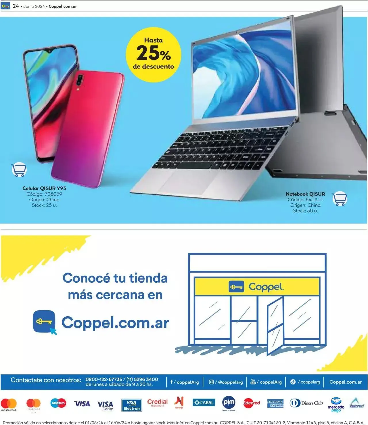 Ofertas de Coppel catálogo 1 de junio al 31 de diciembre 2024 - Página 24 del catálogo