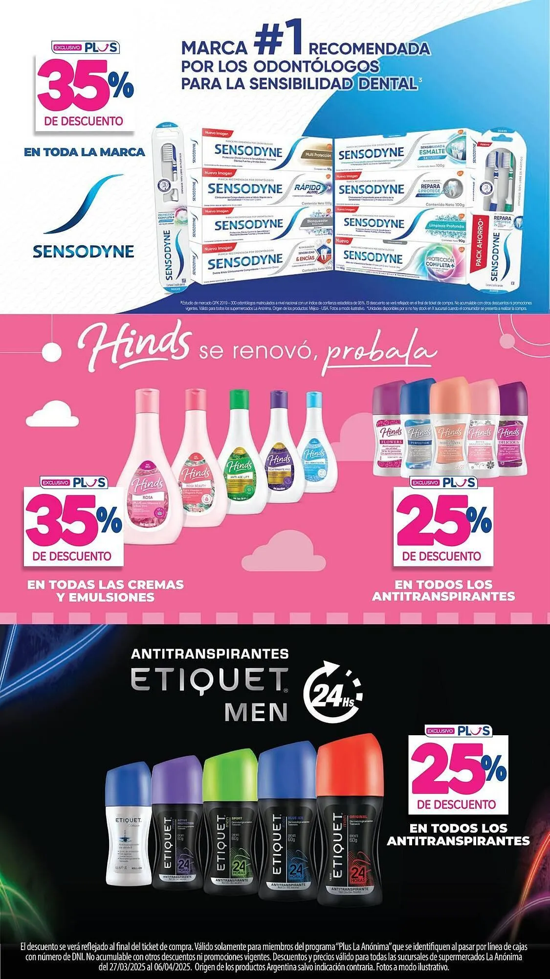 Ofertas de Catálogo La Anonima 27 de marzo al 6 de abril 2025 - Página 27 del catálogo