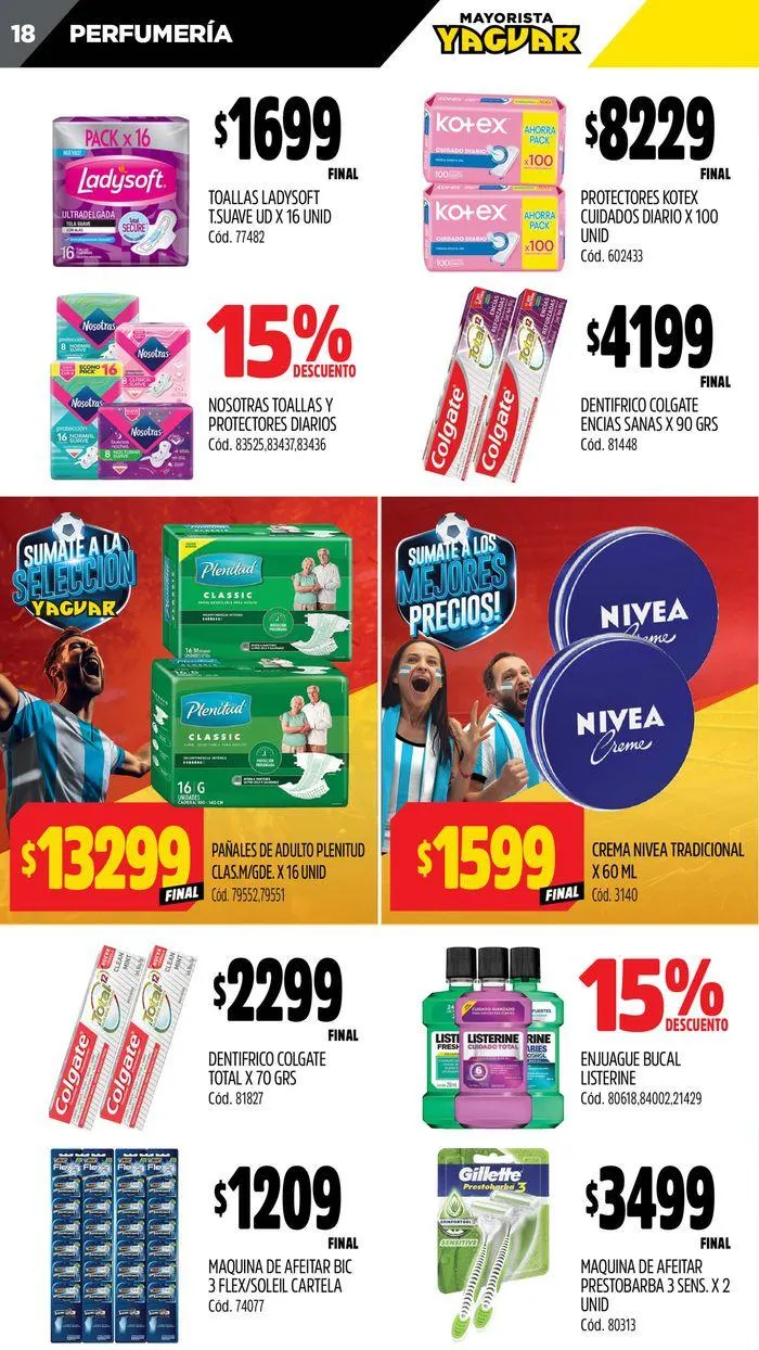 Ofertas de Ofertas Supermercados Yaguar Trelew 1 de julio al 7 de julio 2024 - Página 18 del catálogo