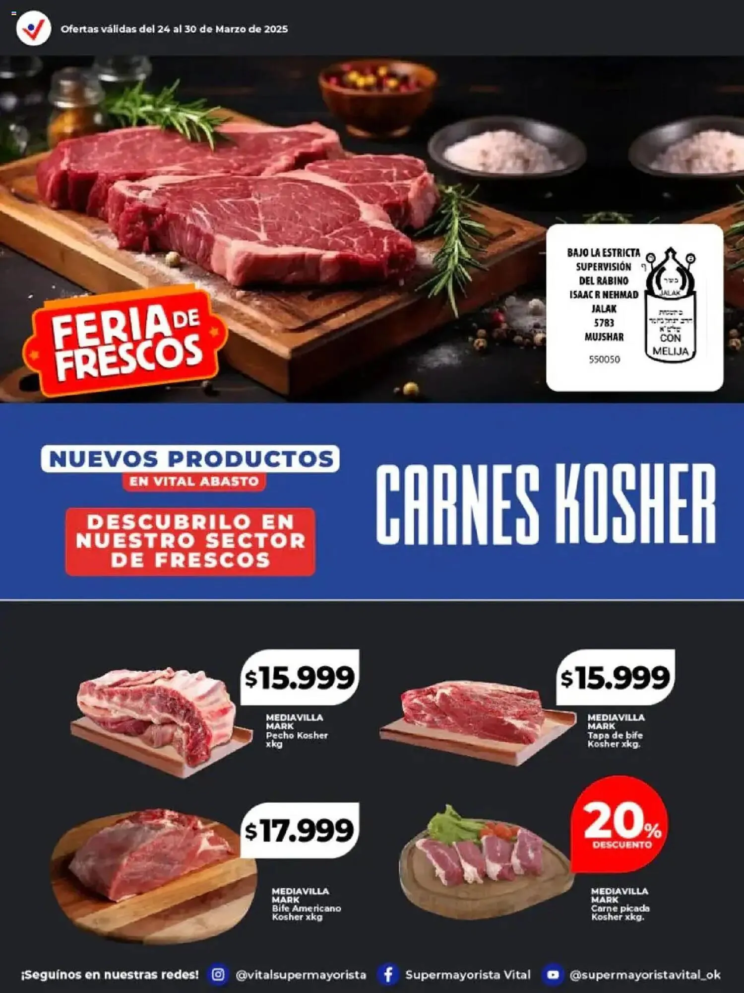 Ofertas de Catálogo Supermayorista Vital 24 de marzo al 30 de marzo 2025 - Página 26 del catálogo