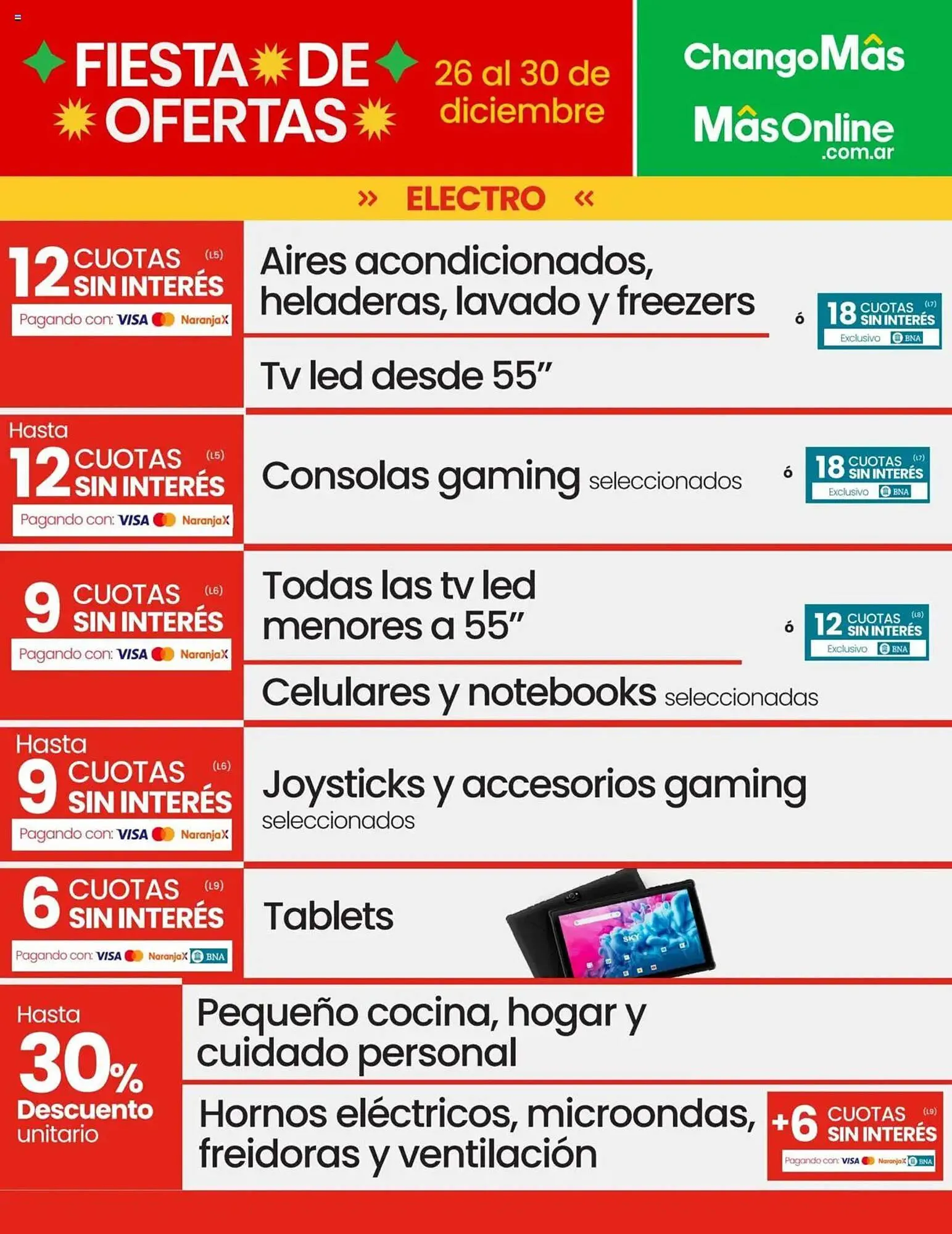 Ofertas de Catálogo Changomas 26 de diciembre al 30 de diciembre 2024 - Página 22 del catálogo