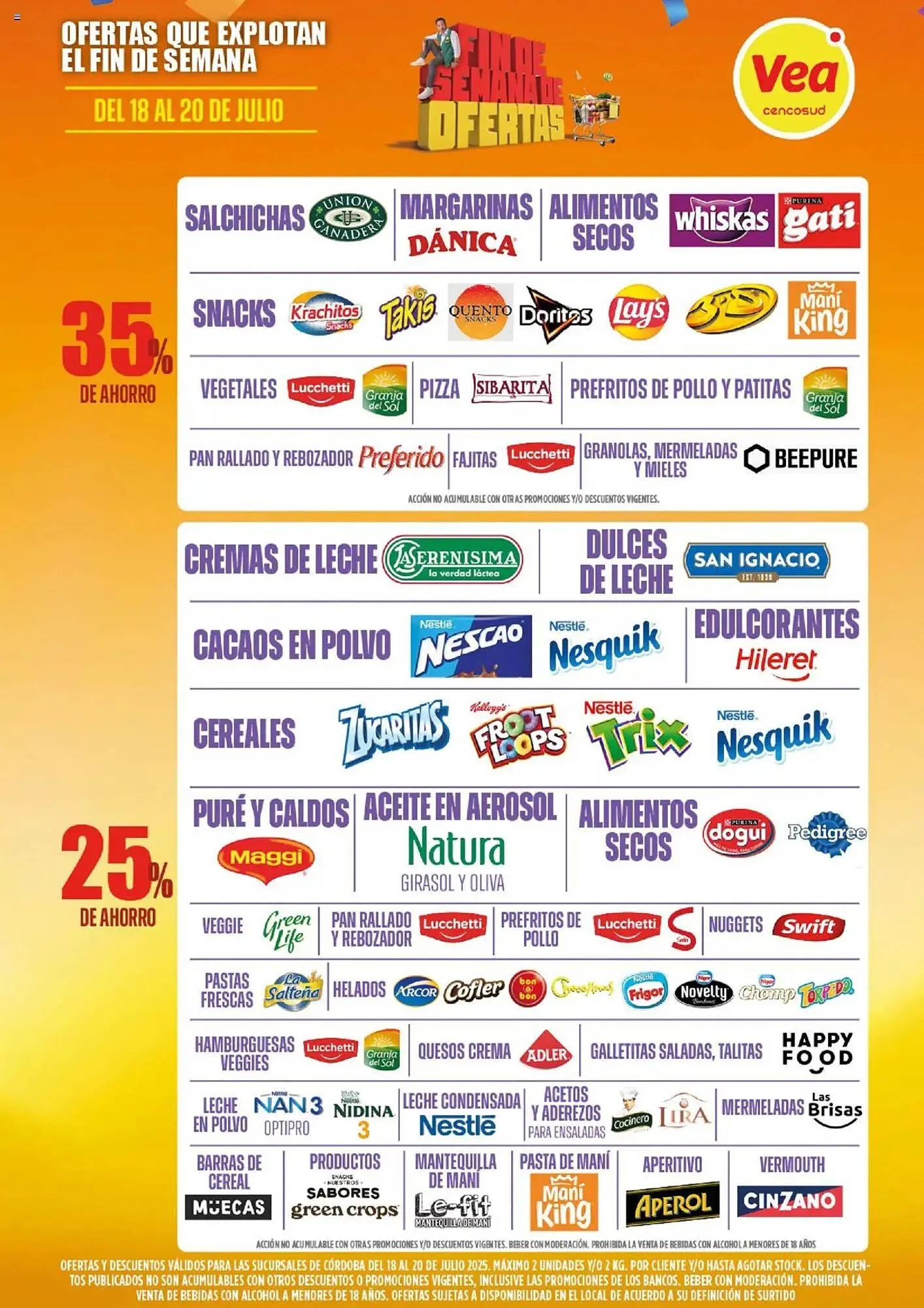 Ofertas de Catálogo Supermercados Vea 18 de julio al 21 de julio 2025 - Página 4 del catálogo