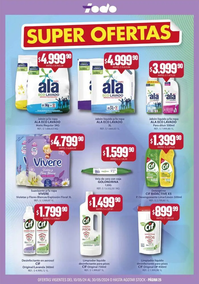 Ofertas de Catálogo Supermercados Todo 10 de mayo al 30 de mayo 2024 - Página 25 del catálogo
