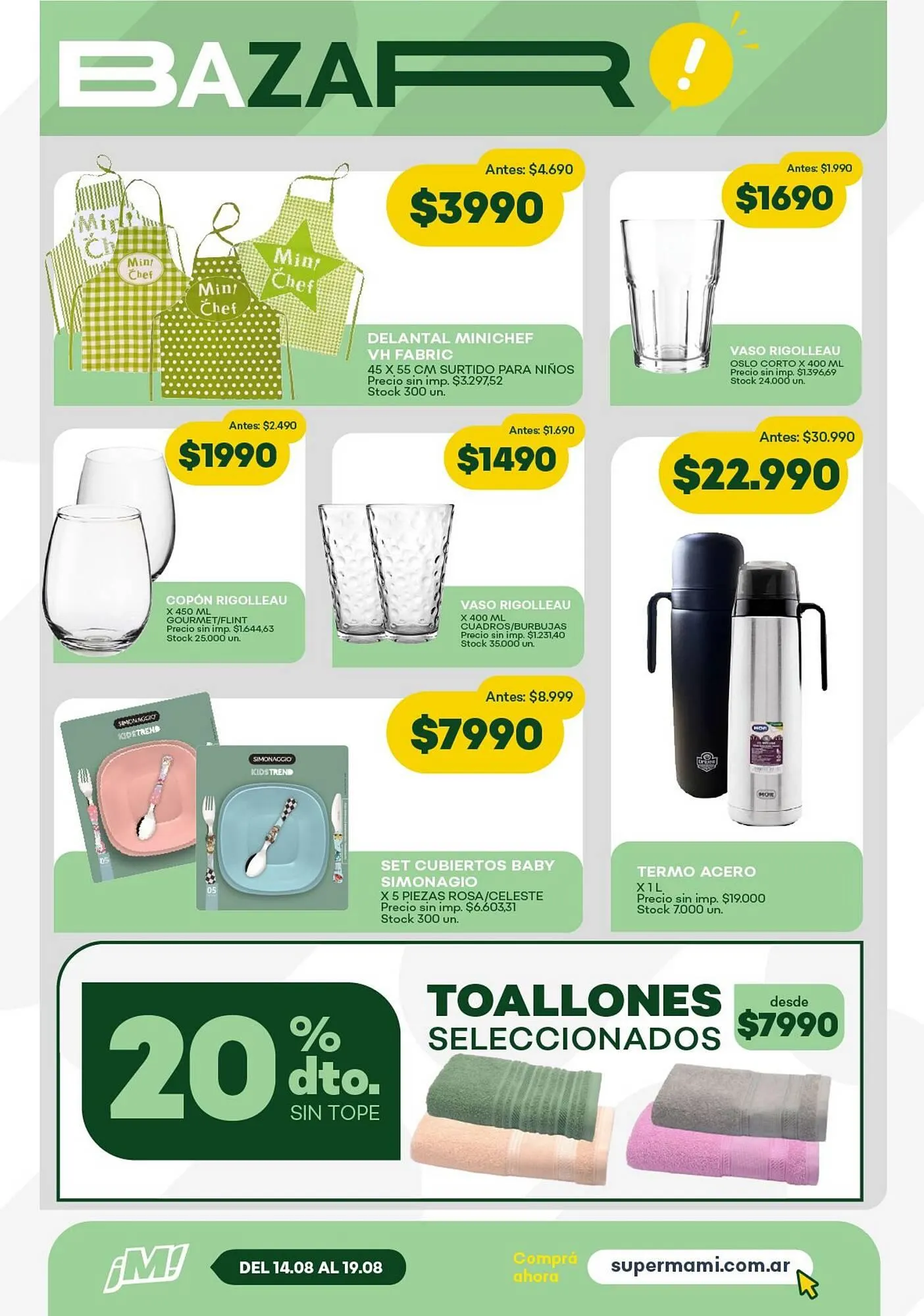 Ofertas de Catálogo Super MAMI 13 de agosto al 21 de agosto 2025 - Página 12 del catálogo