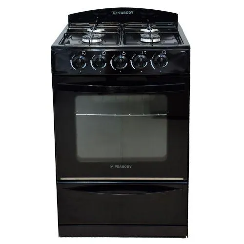 Cocina Peabody Multigas 56cm Negro