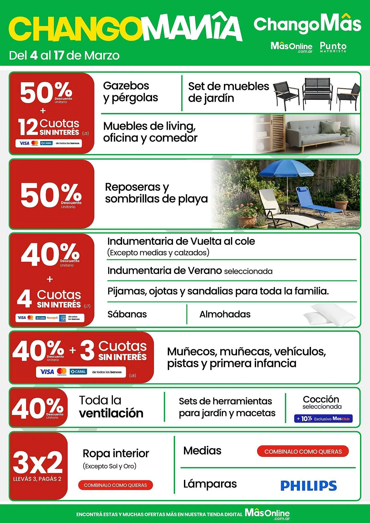 Ofertas de Catálogo Changomas 4 de marzo al 10 de marzo 2026 - Página 14 del catálogo