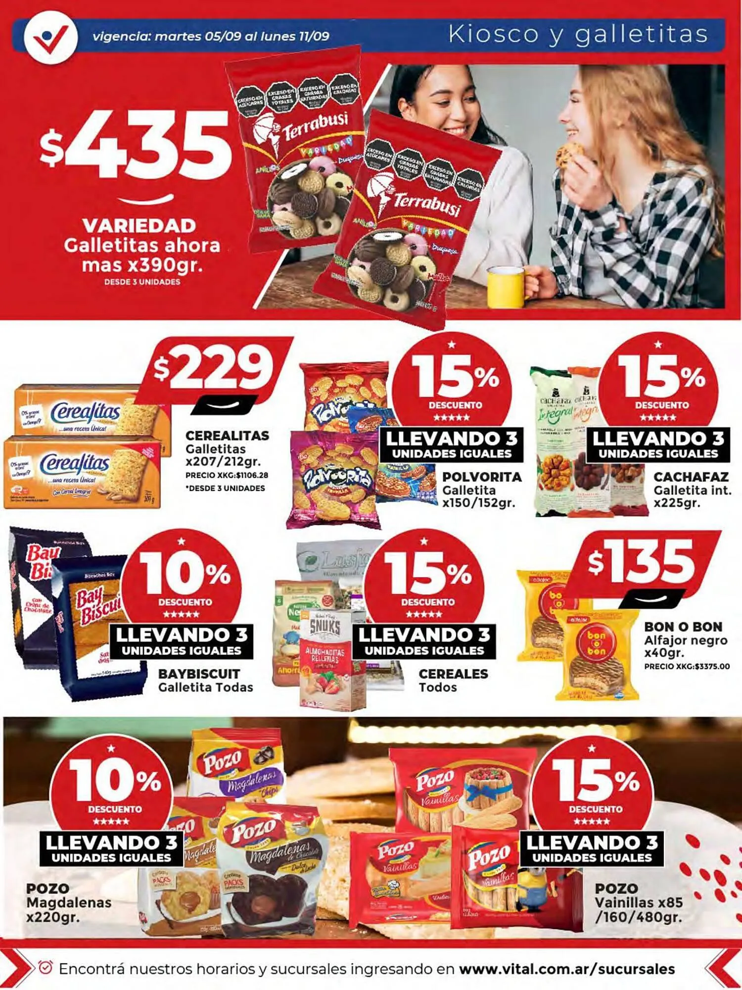 Ofertas de Catálogo Supermayorista Vital 6 de septiembre al 11 de septiembre 2023 - Página 15 del catálogo