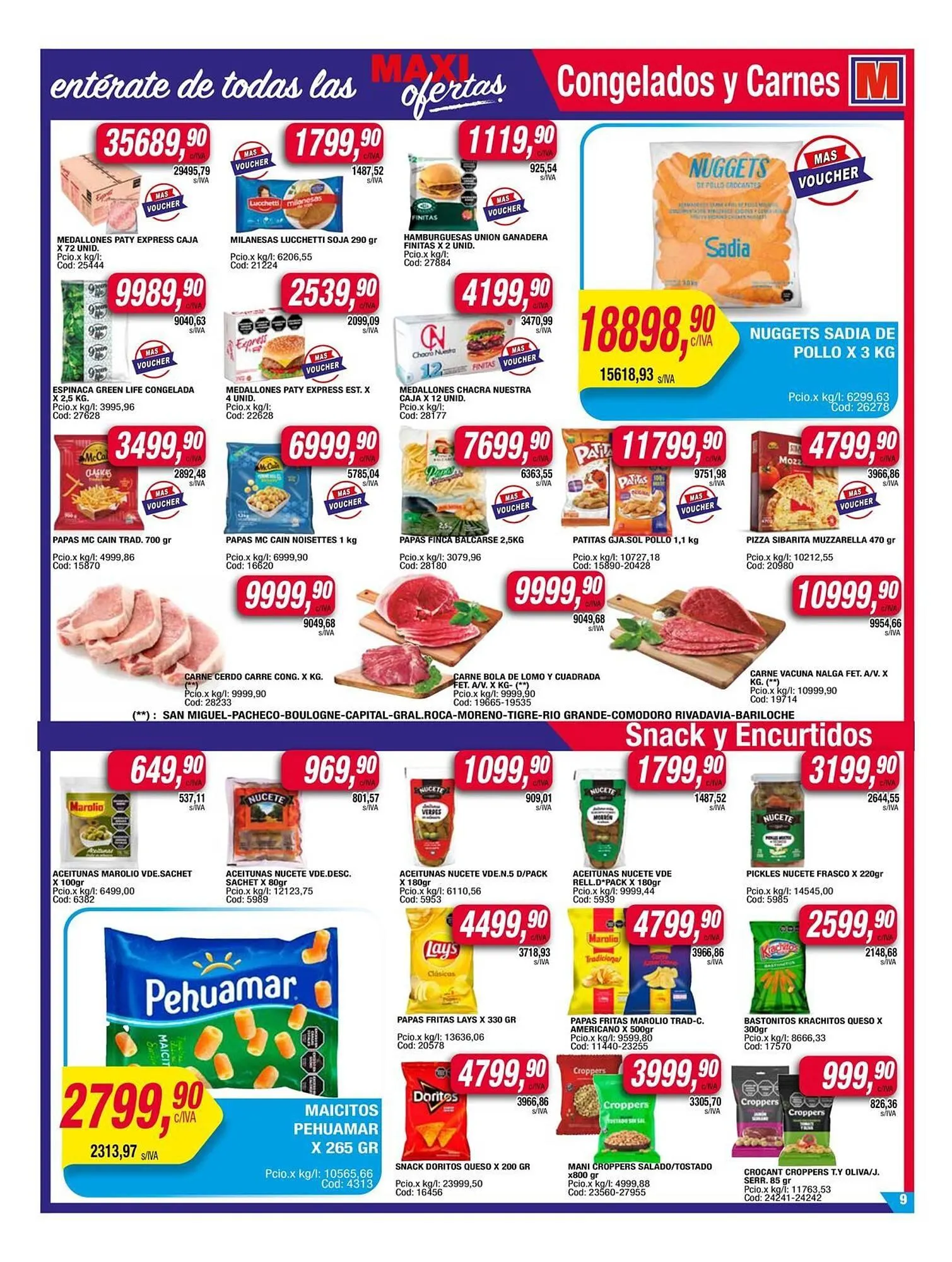 Ofertas de Catálogo Maxiconsumo 8 de enero al 15 de enero 2025 - Página 9 del catálogo