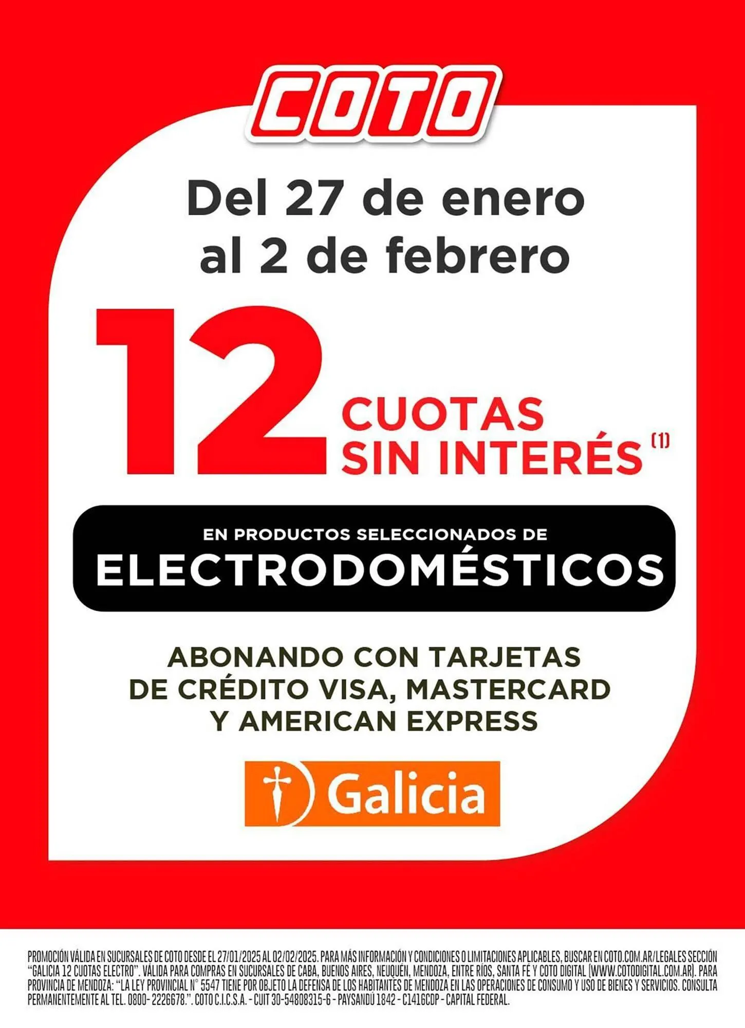 Ofertas de Catálogo Coto 28 de enero al 12 de febrero 2025 - Página 1 del catálogo