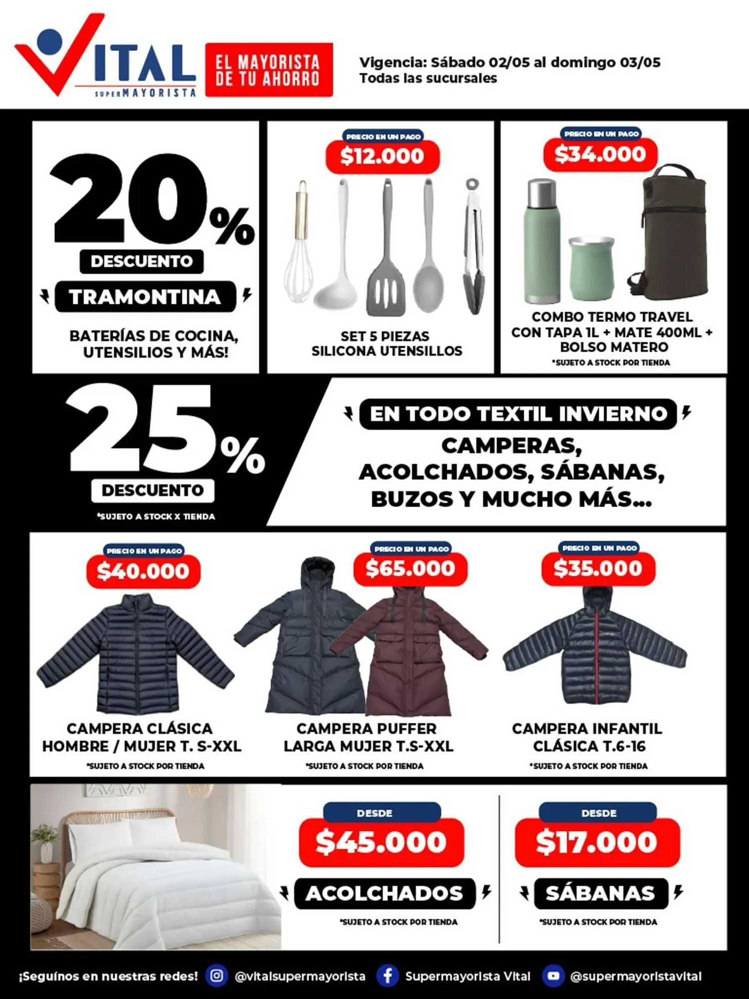 Ofertas de Catálogo Supermayorista Vital 2 de mayo al 3 de mayo 2026 - Página 4 del catálogo
