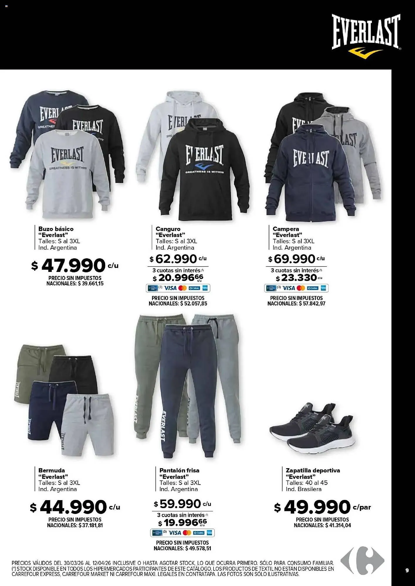 Ofertas de Catálogo Carrefour 30 de marzo al 13 de abril 2026 - Página 9 del catálogo