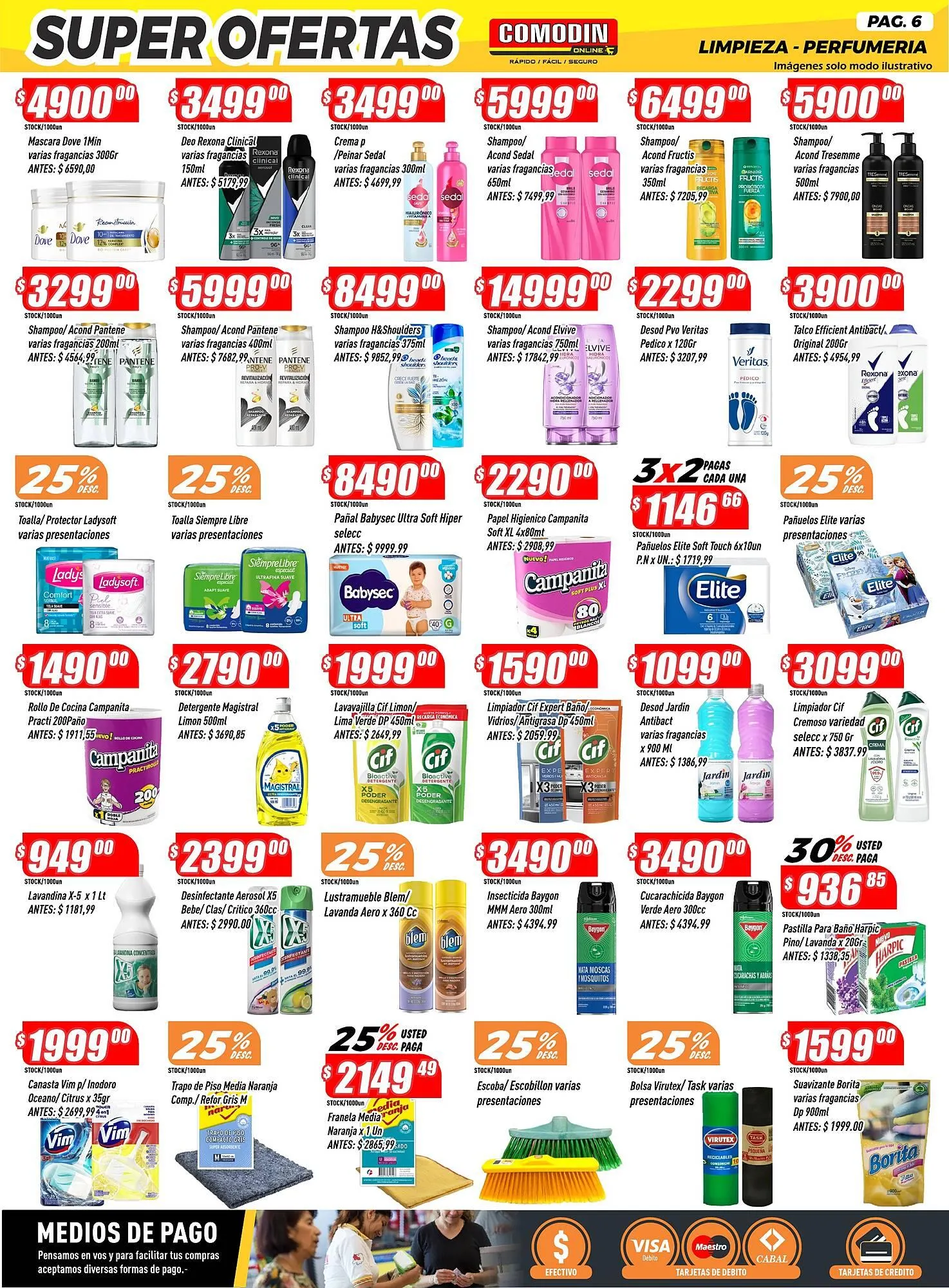 Ofertas de Catálogo Supermercados Comodin 17 de abril al 23 de abril 2026 - Página 6 del catálogo